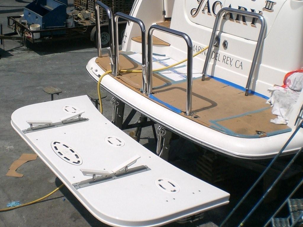 dinghy cradle