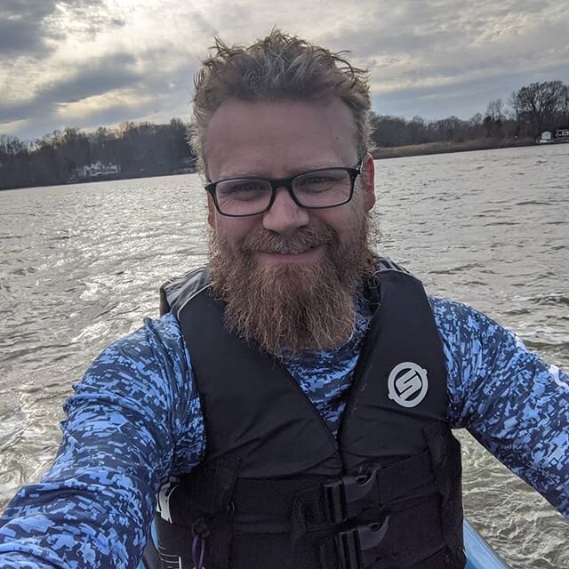 Day 9. A little windblown, but still had fun taking advantage of the 77&deg; weather on Friday after a full week of being stuck in the house. Due to the wind blowing cold water all over me I wasn't able to go far, so I explored the shallow waters of 