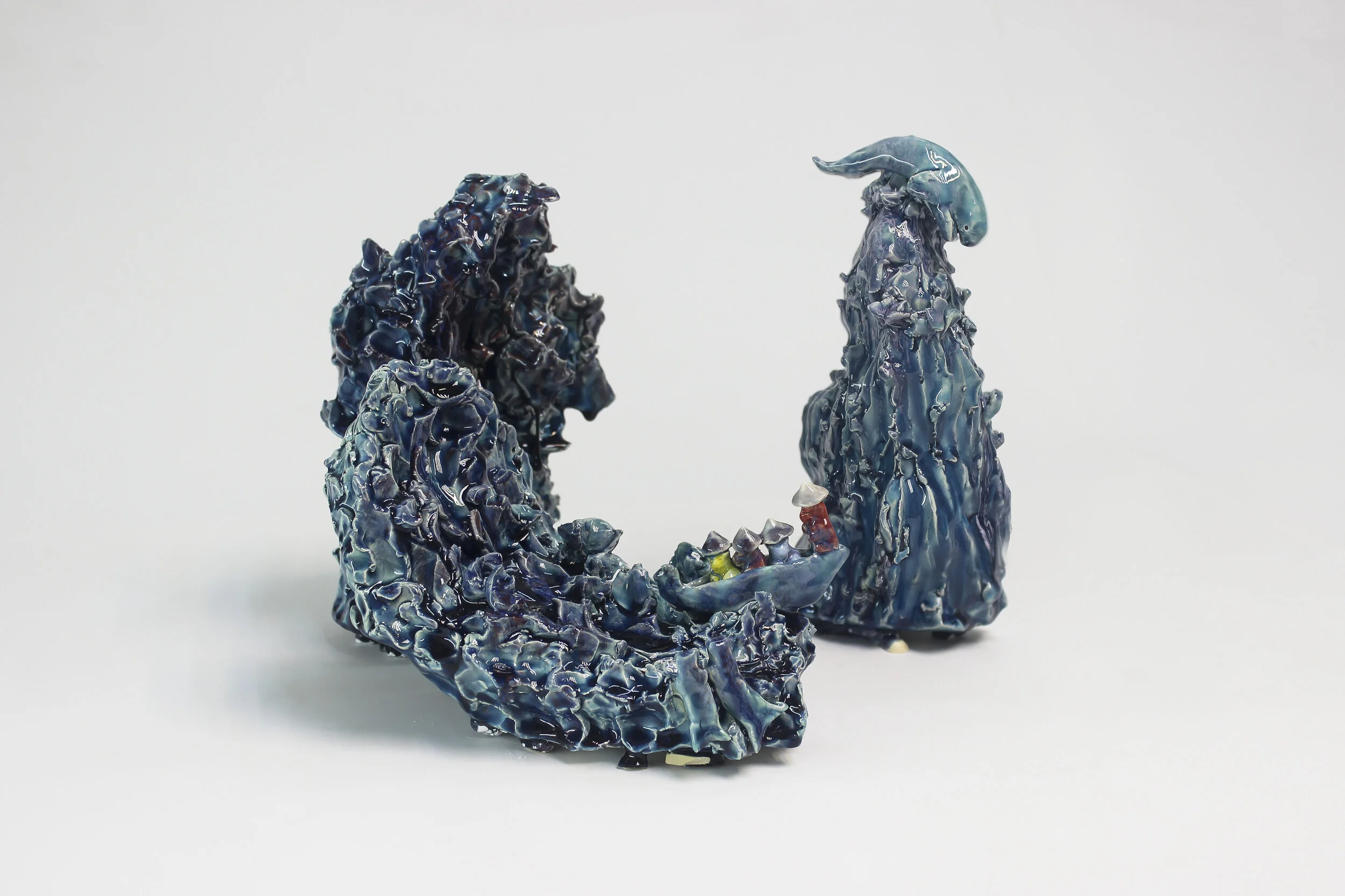 Los cazadores, 45 x 35 x 30 cm. 2018..JPG