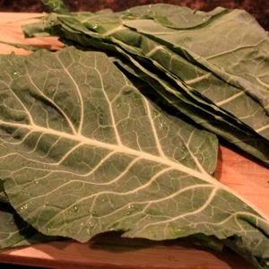 Collards and Caramelized Onions