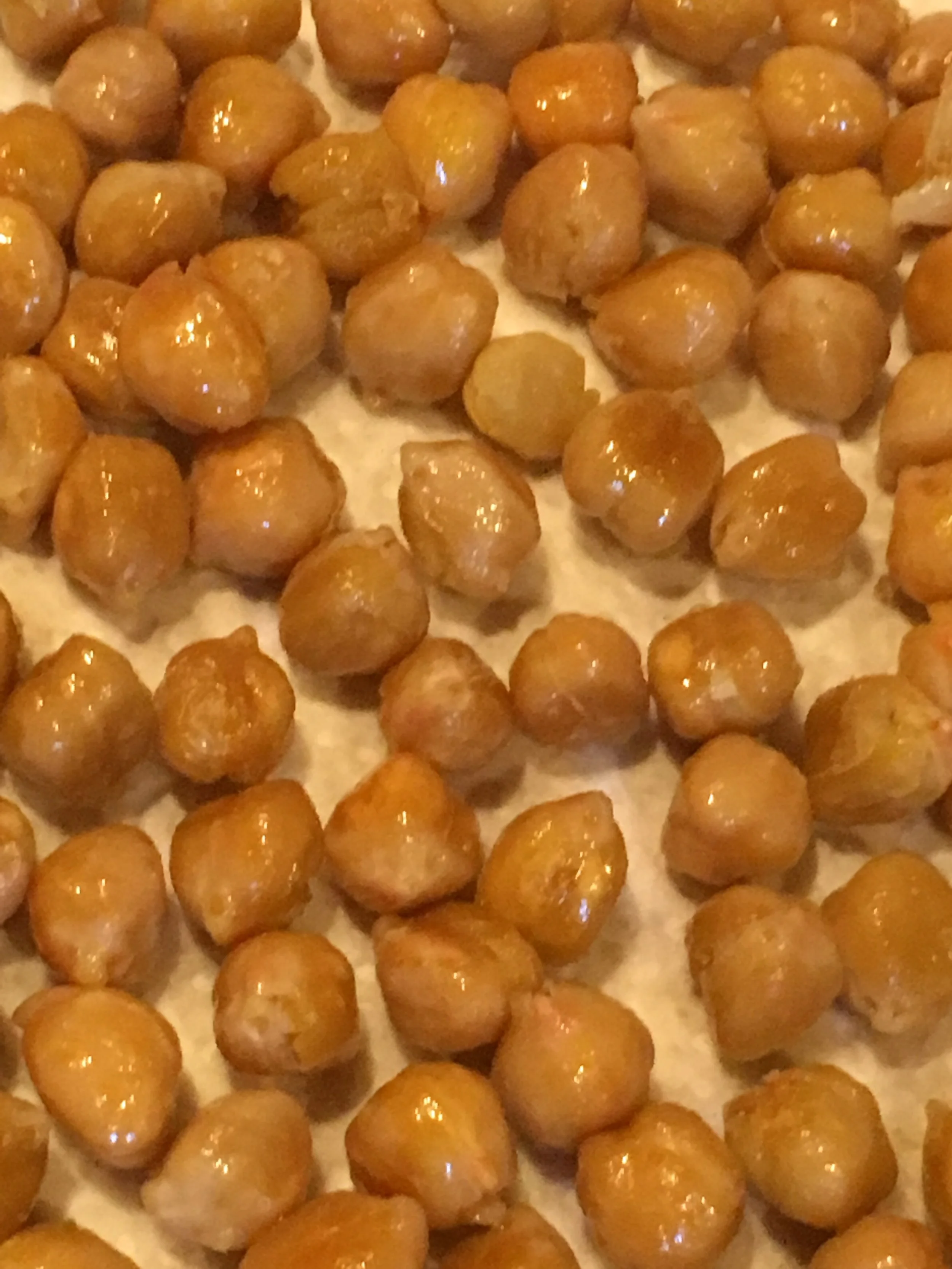 Crispy Toasted Chickpeas