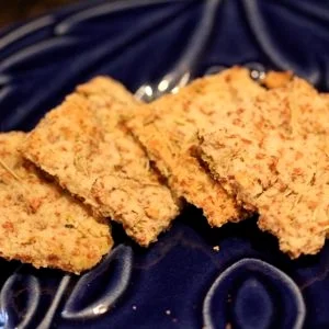 Rosemary and Olive Oil Crackers