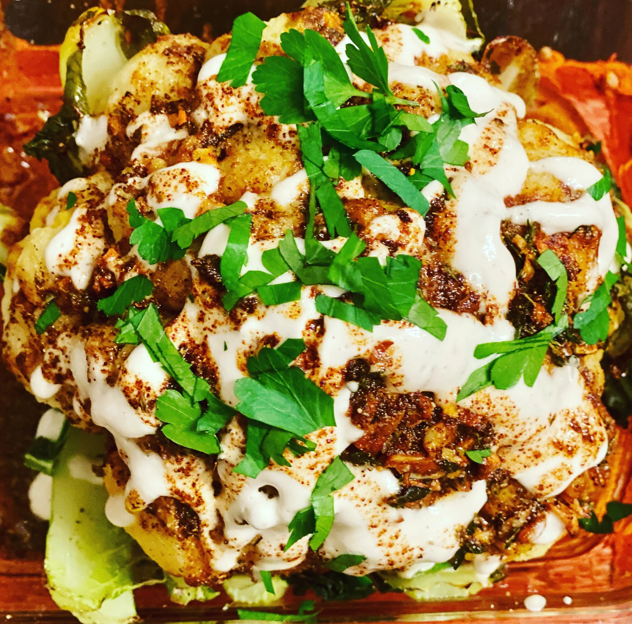 Herb-Roasted Cauliflower