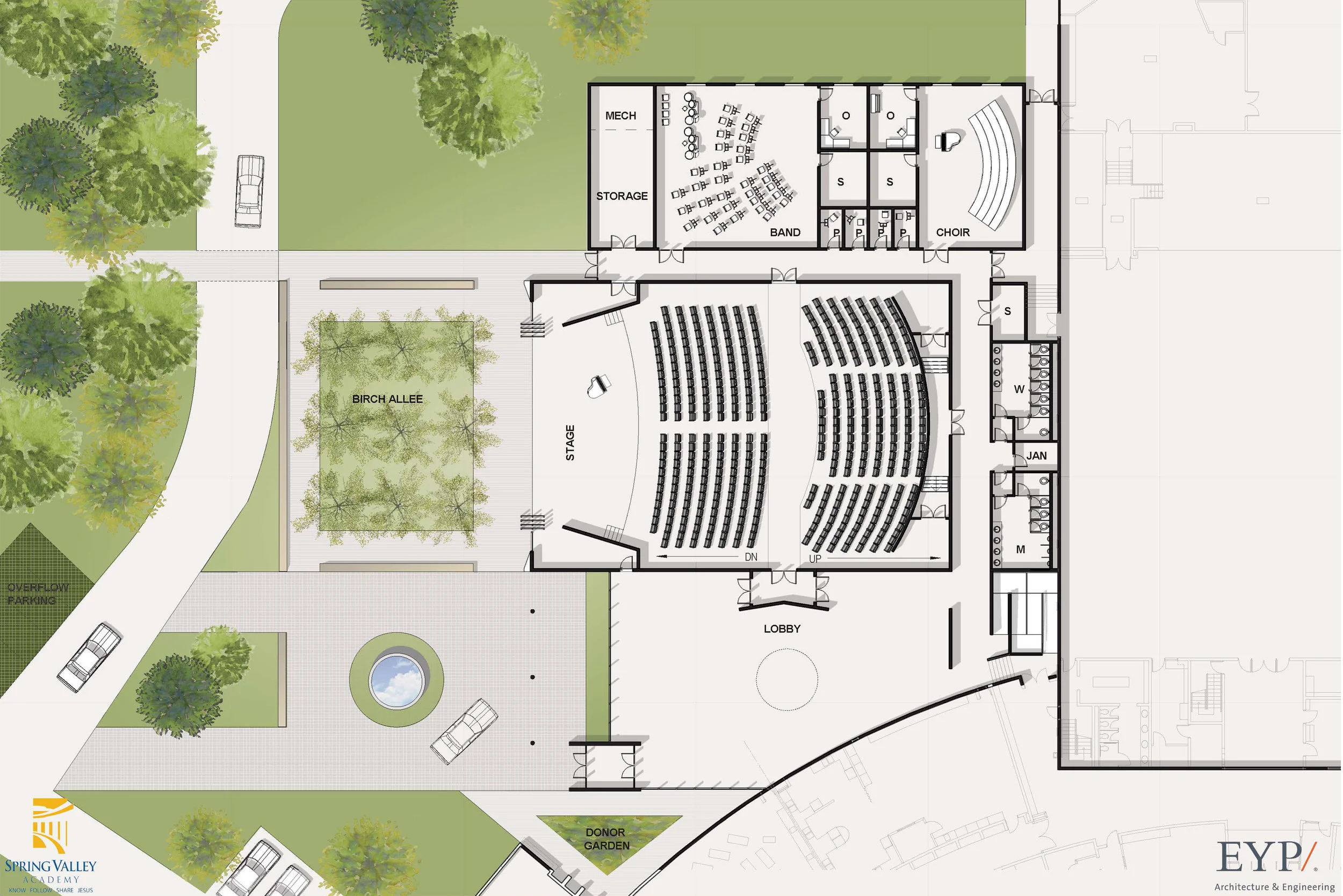 Rendered Site Plan 