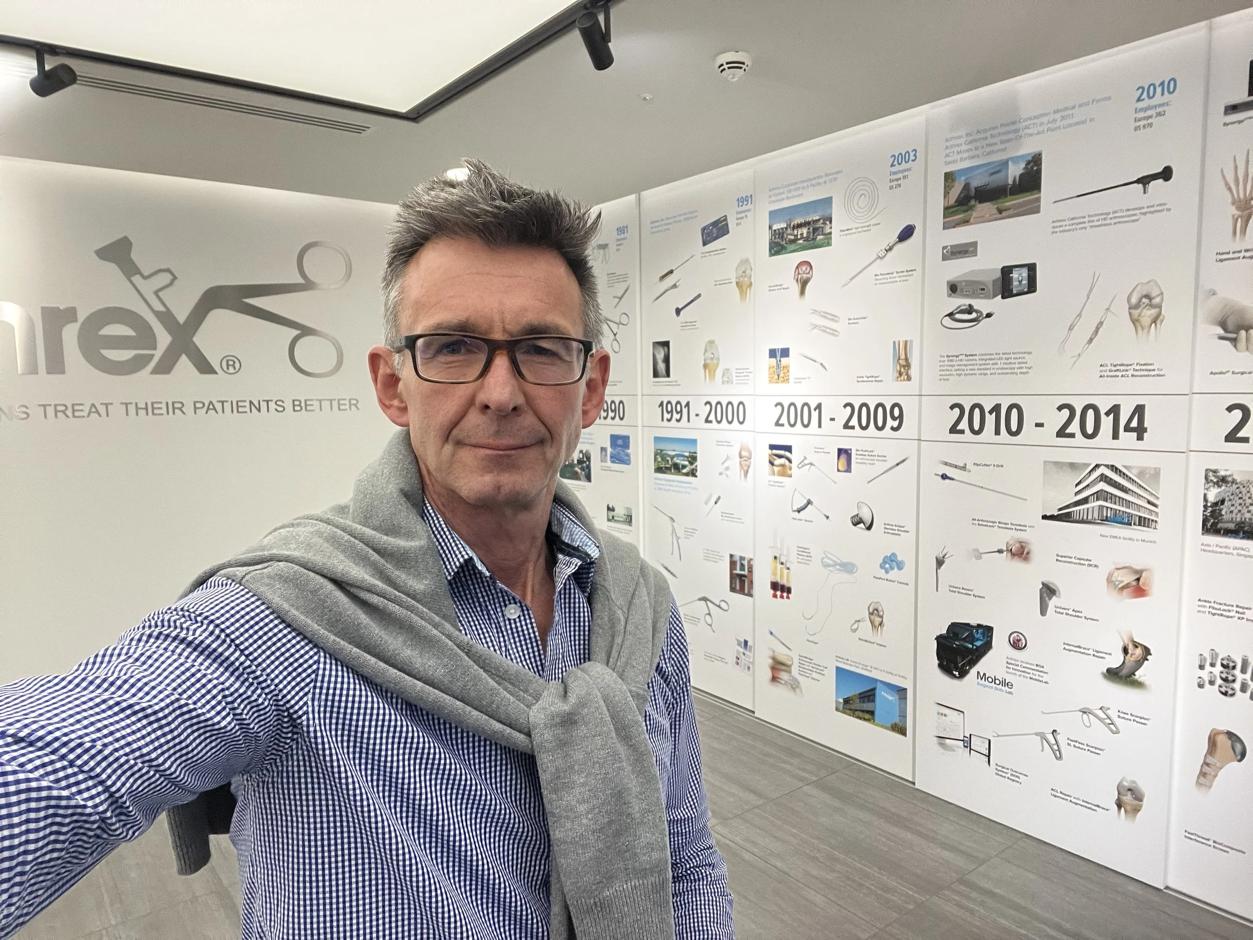 December 2025 visit to the Arthrex UK headquarters