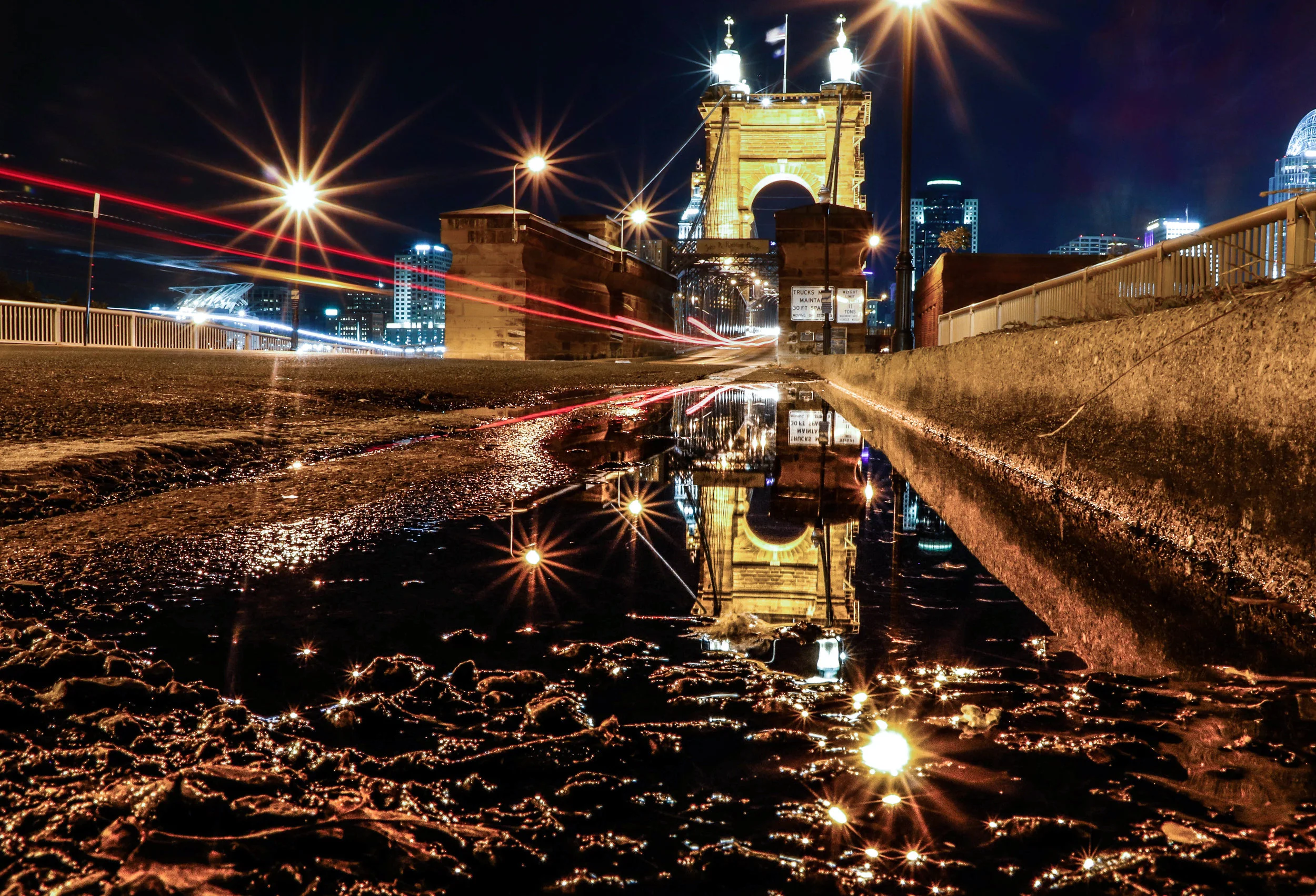 John A. Roebling Suspension Bridge - Cincinnati, OH