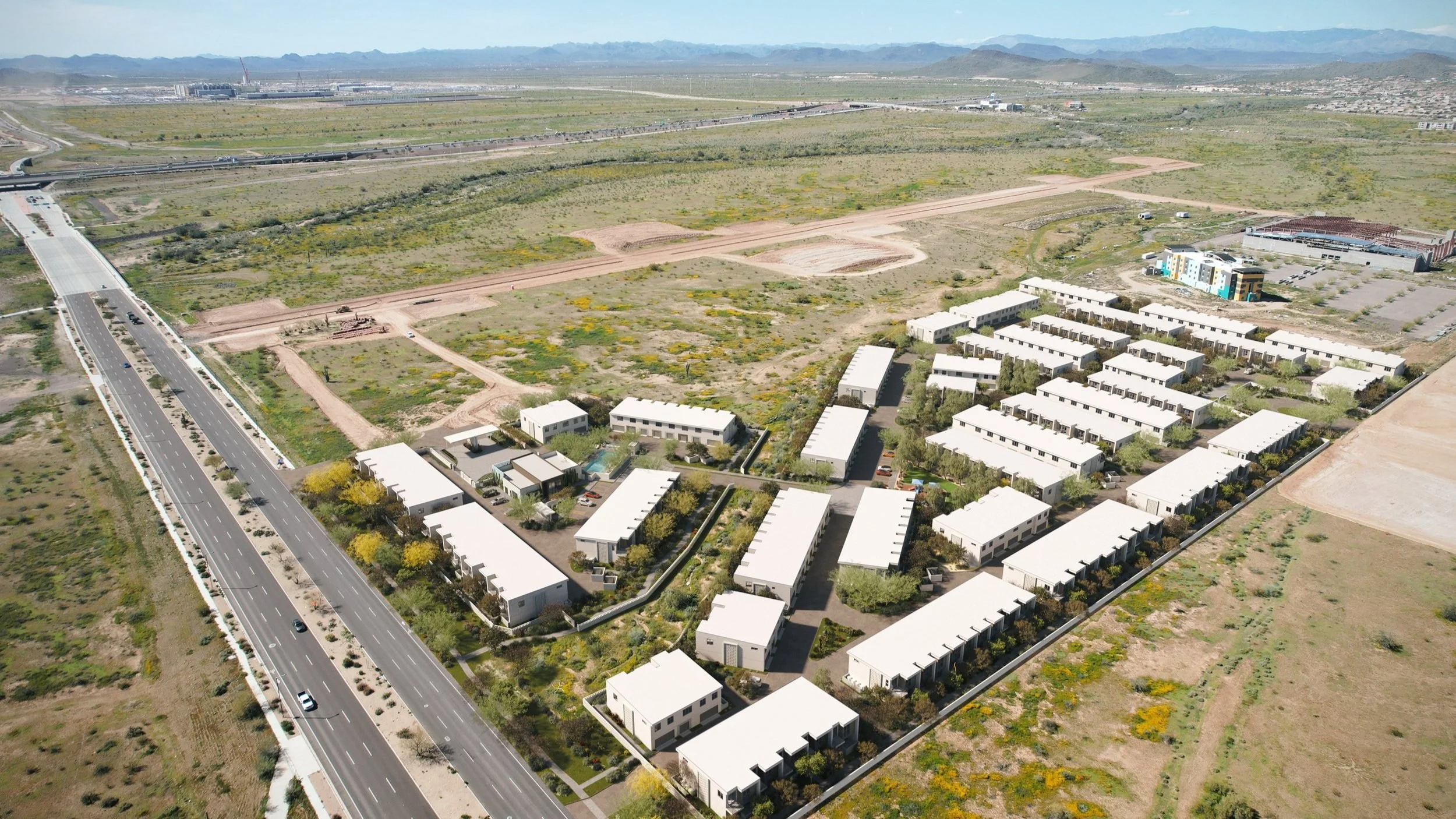 The Sonoran Row - Artists Rendering