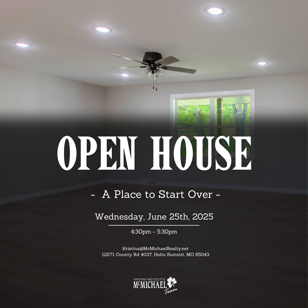 ‼️ OPEN HOUSE TOMORROW ‼️ 
Updated Ranch-Style Beauty on 4.6 Acres!

📍 3 Bed | 2.5 Bath | 4.6 Acres
🗓 Don&rsquo;t miss your chance to tour this move-in-ready dream!

Inside, you&rsquo;ll love:
➡️ Open floor plan &amp; spacious living room
➡️ Modern