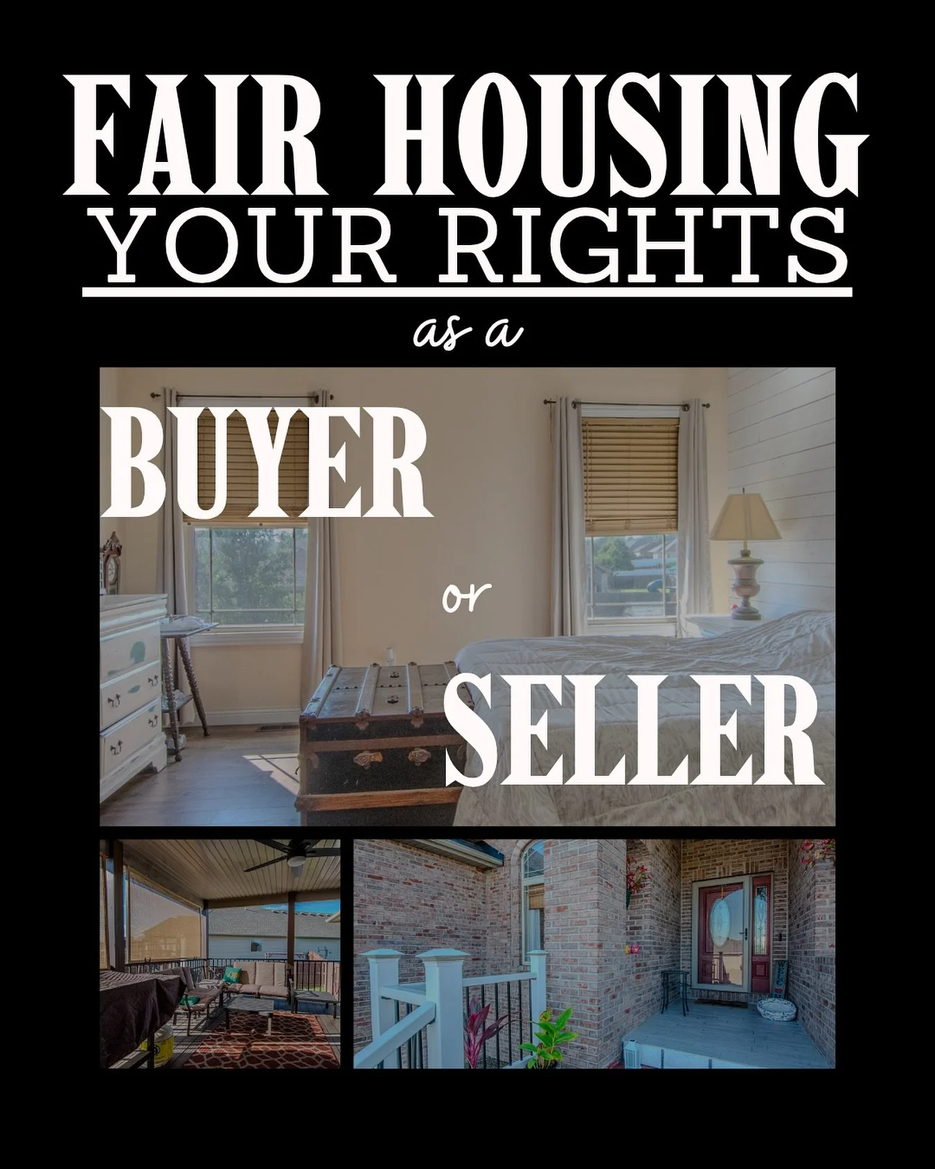 ⚖️ Fair housing protects buyers, sellers, and communities.

Everyone deserves an equal chance at homeownership. 
Here&rsquo;s what to know:

🏡 For Buyers: Expect the same professional service regardless of race, color, religion, sex, disability, fam