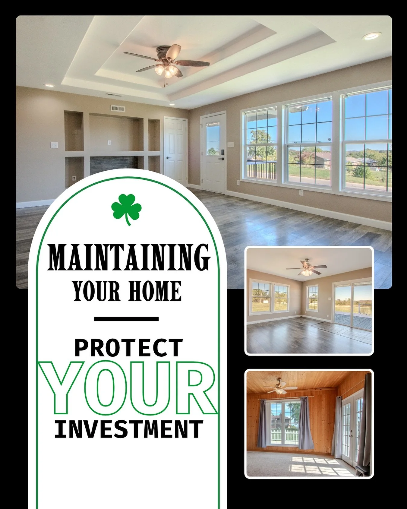 Your home is likely your largest investment, and regular maintenance is key to protecting its value 

🏡🛠️ Here&rsquo;s what smart homeowners do:

- Set aside time &amp; money for routine maintenance like gutter cleaning, lawn care, and appliance up
