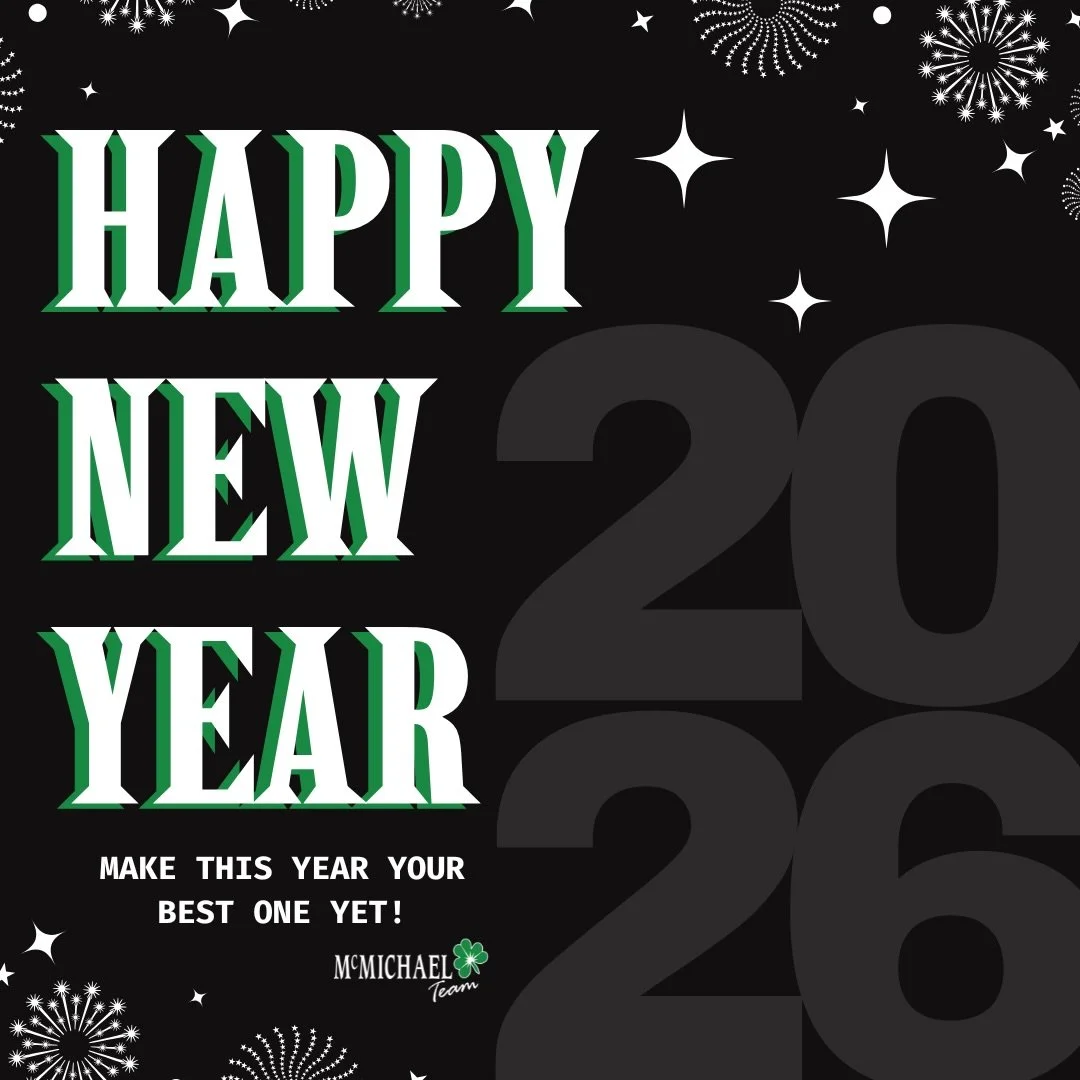 ✨ Happy New Year from McMichael Realty ✨
As we step into a new year, we want to thank our clients, neighbors, and community for the trust and support that made last year so special. 🤍

Here&rsquo;s to fresh beginnings, new opportunities, and helping