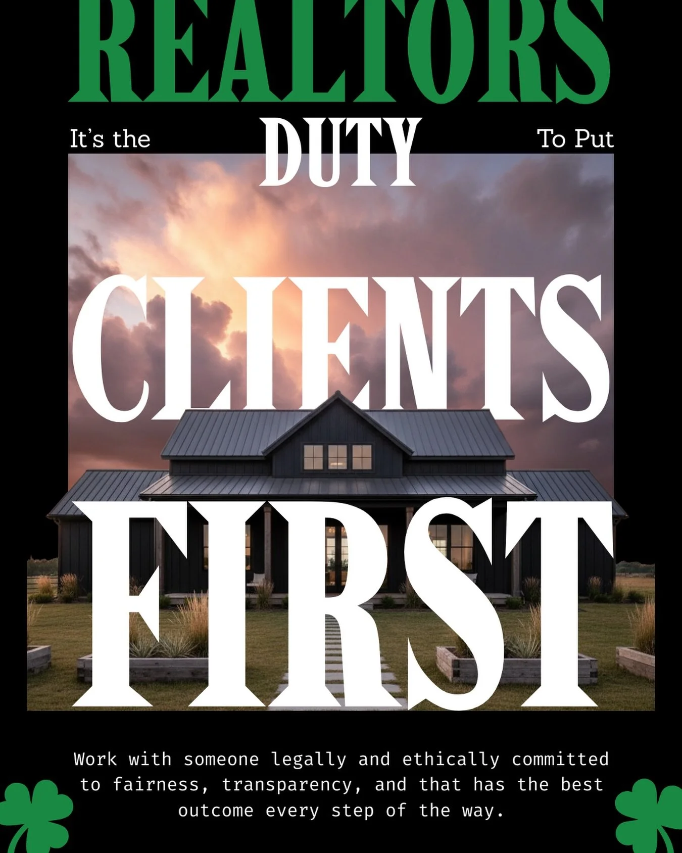 A realtor isn&rsquo;t just a real estate agent, they&rsquo;re legally and ethically required to prioritize your interests above all else. This ensures that every decision about pricing, marketing, property options, or negotiations is made with your b