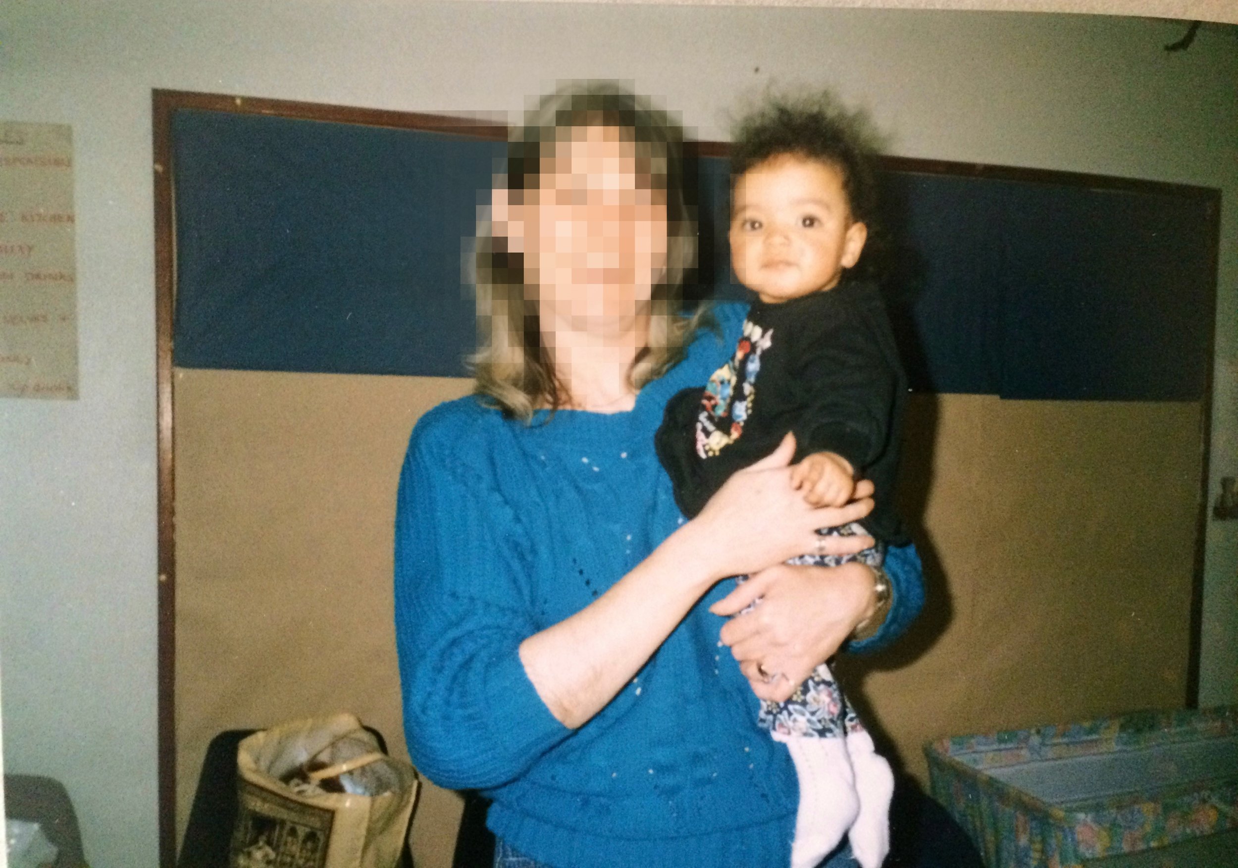 H and me