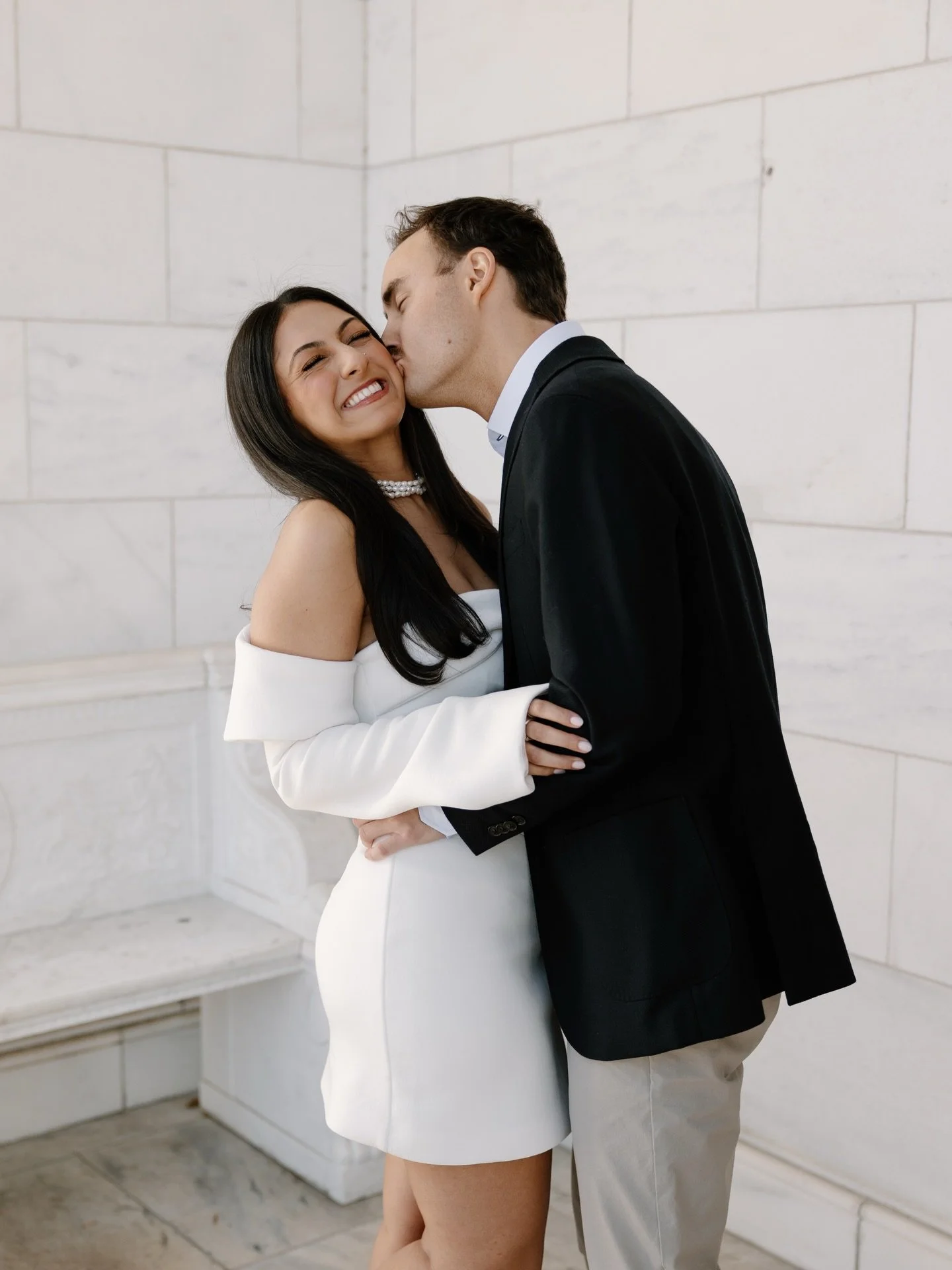 Tina + Matthew ❤️ we had such a blast but yall we froze lol it was probably 20 degrees this day hahah anything for the pics!! 💪🏽❄️
