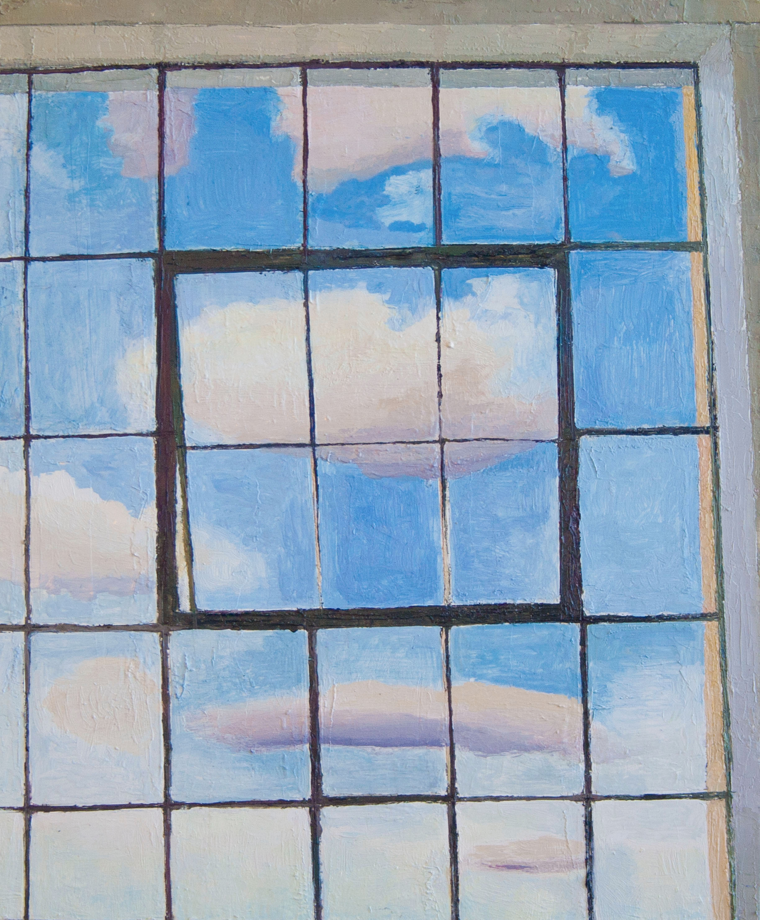 Caught Cloud, Oil on panel, 11x 9 inches, 2014-15