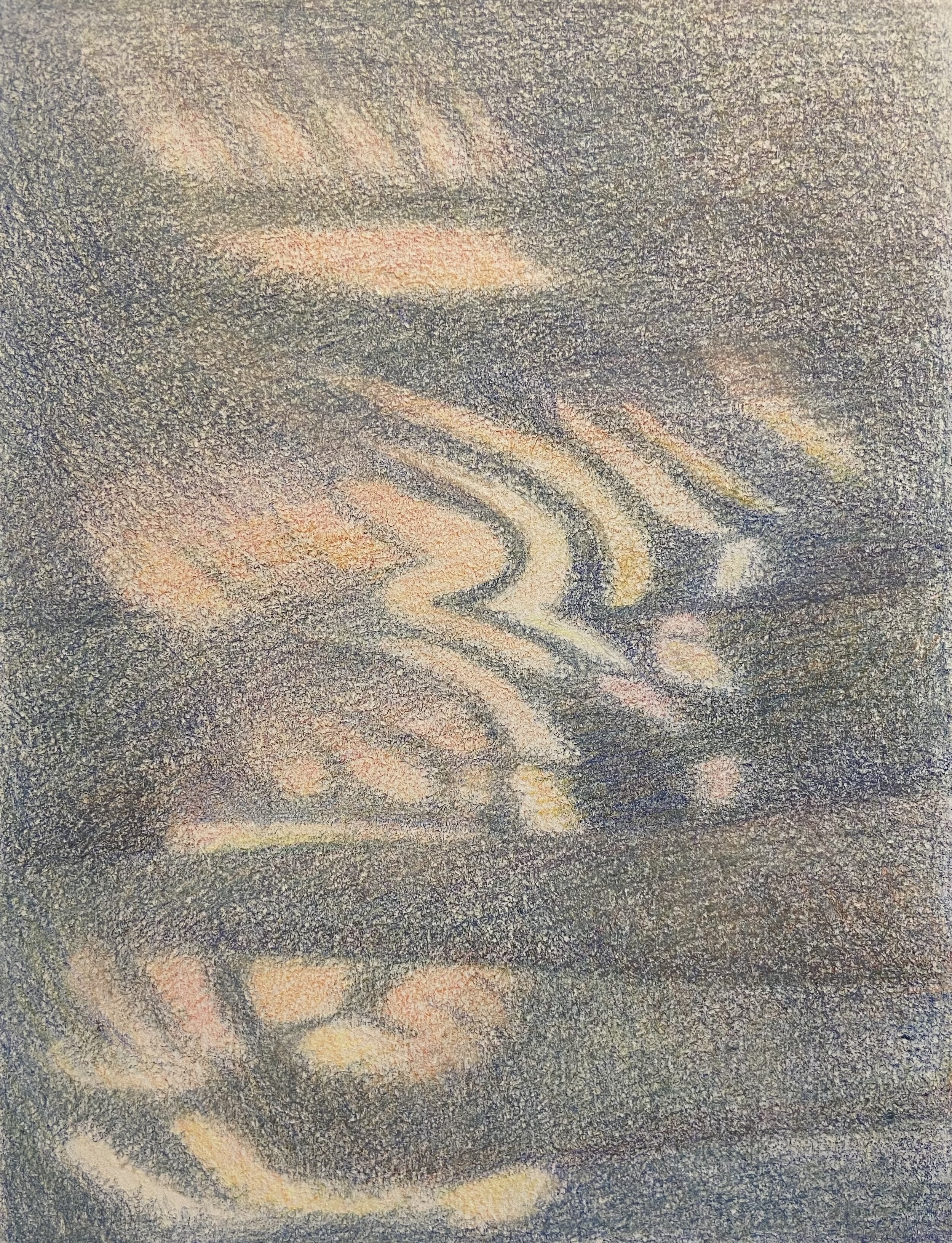 5 x 7 inches, colored pencil on paper, 2020