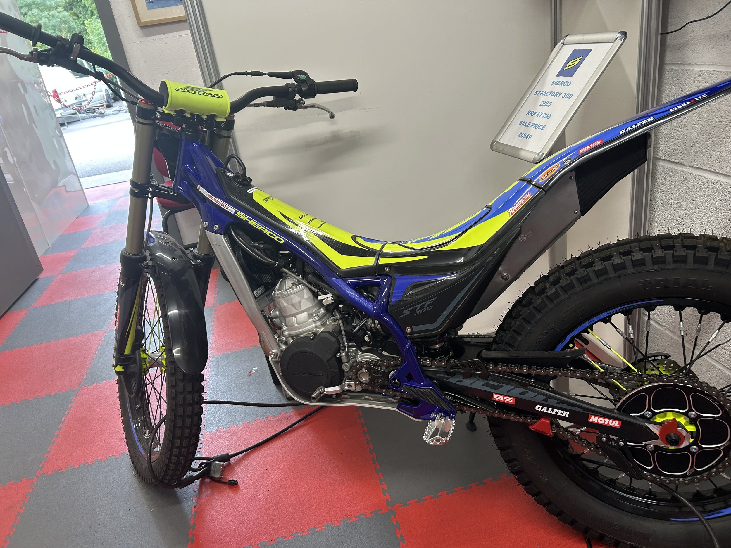 Sherco ST-F 300 Factory Trials Bike 2025 **SALE PRICE £5500, £2299 DISCOUNT**