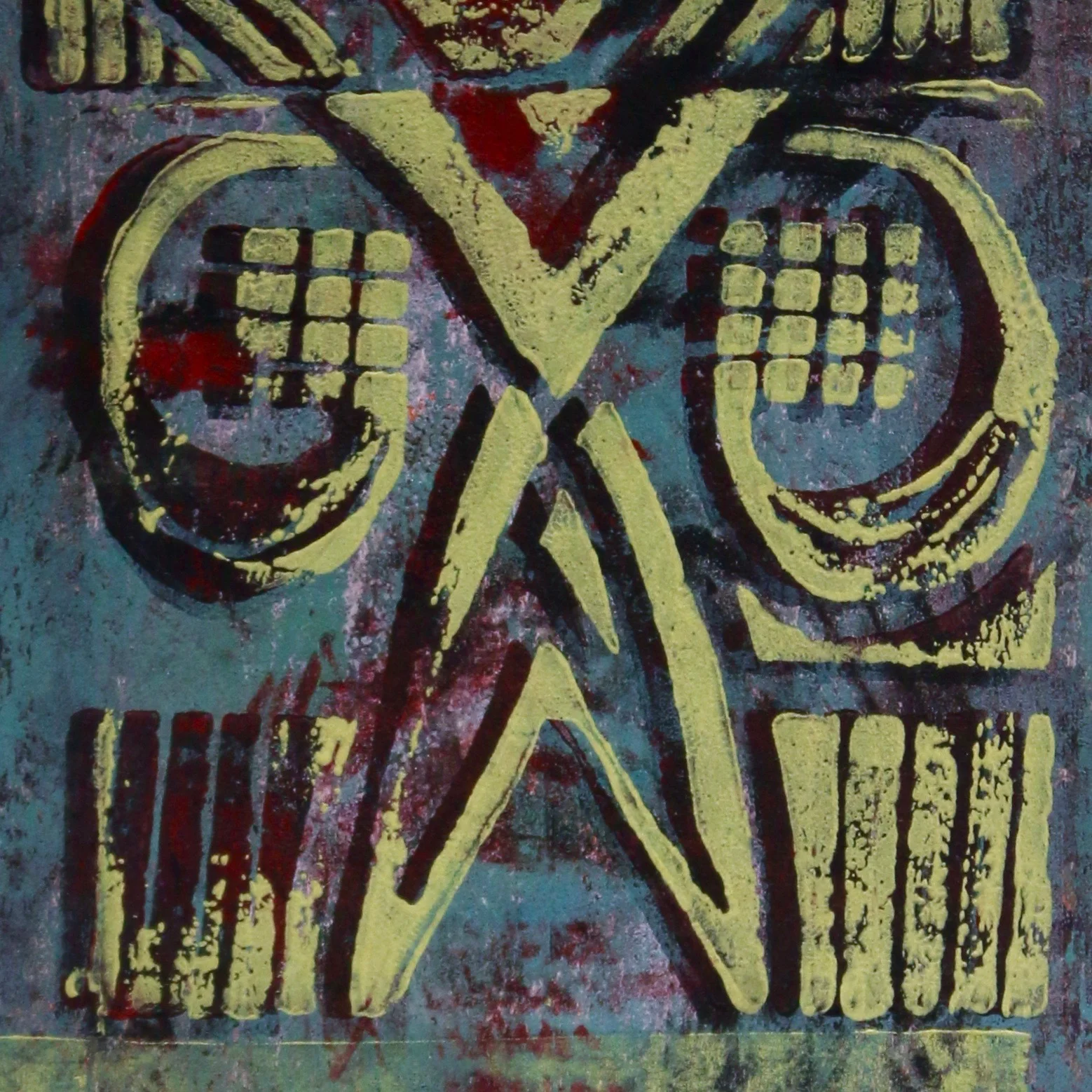 "Ceremonial Scissors" (5x7)
