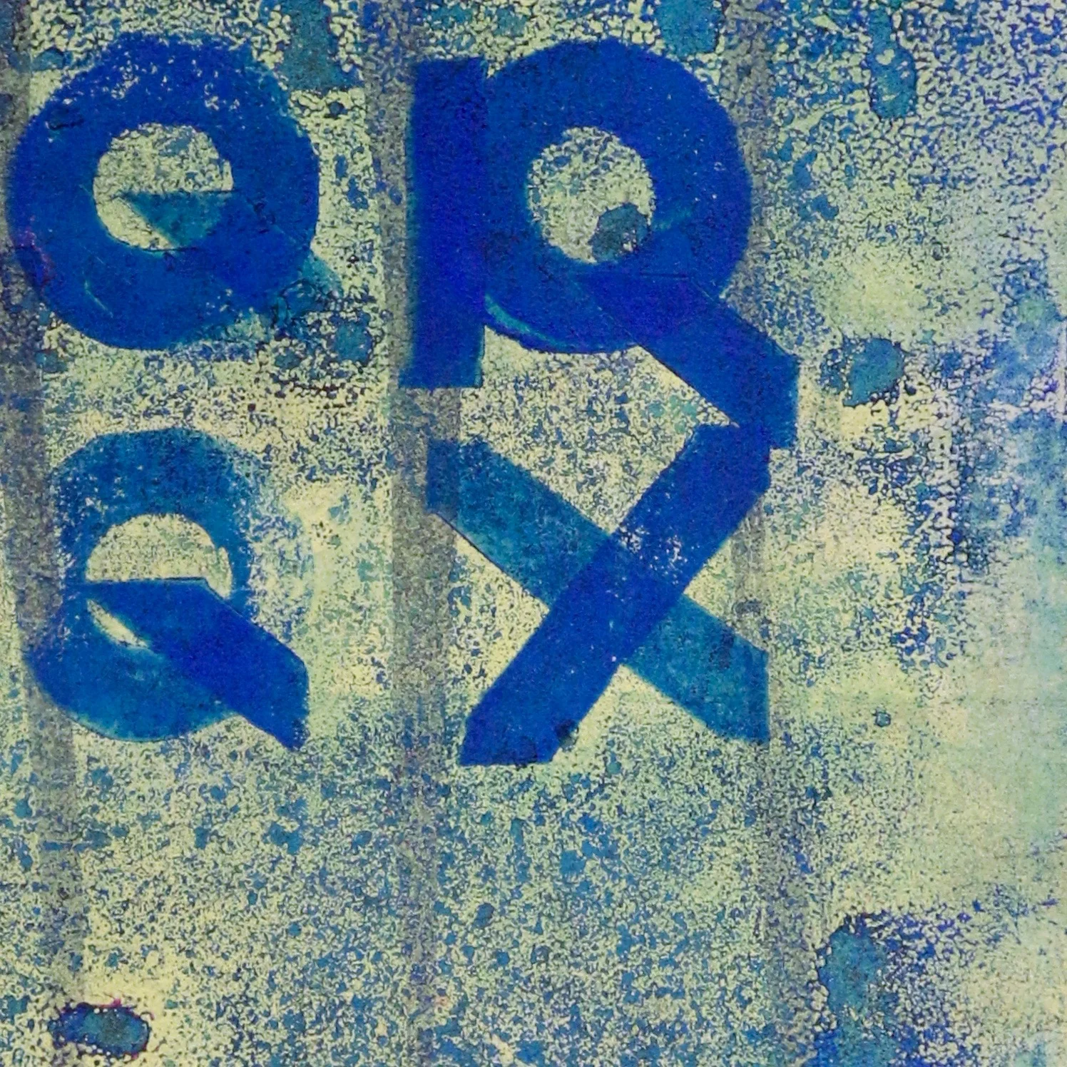 "Indecisive Letters" (5x7)