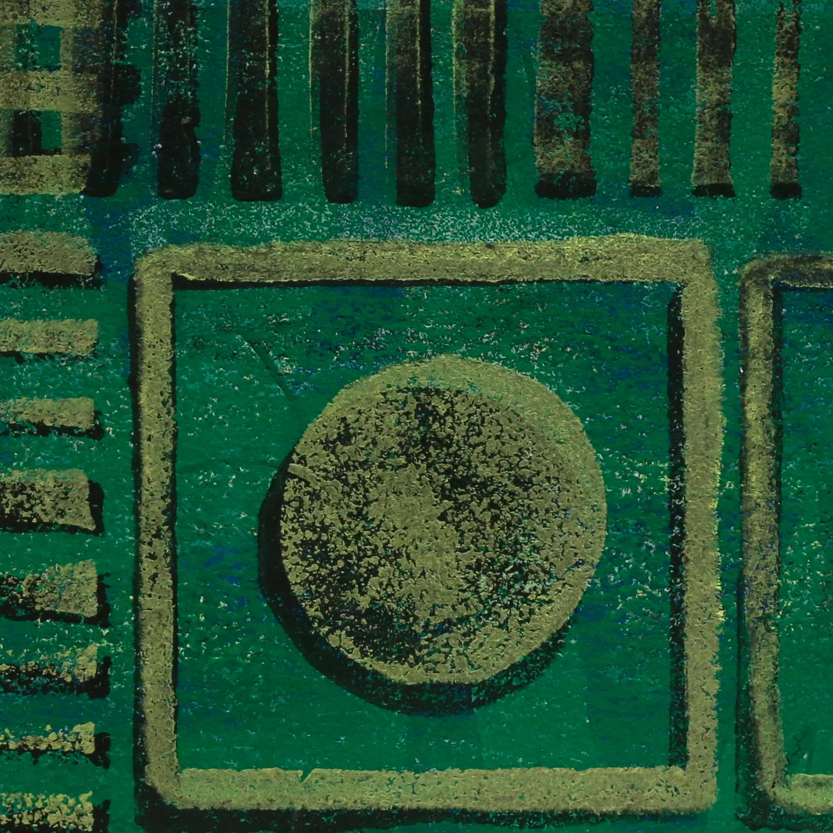 "Edge of Compound" (5x7)