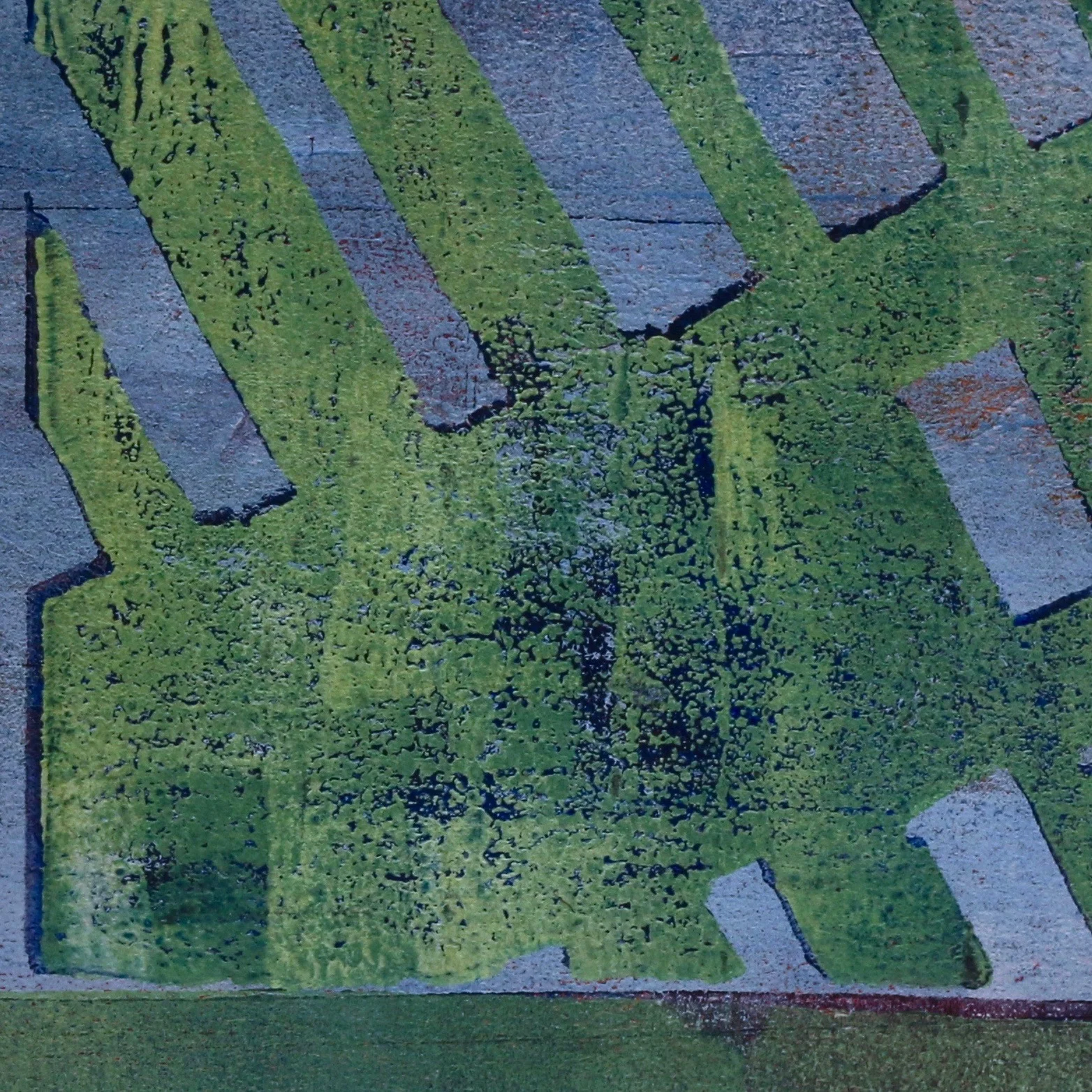 "Lattice, YGB" (5x7)
