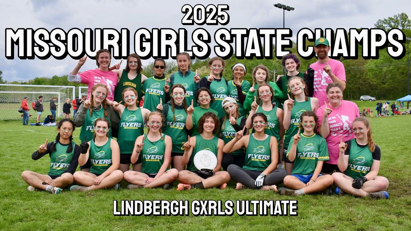 Your 2025 Missouri Girl&rsquo;s State Champions, Lindbergh Gxrls @lindberghflyersultimate 🏆

With the championship victory this weekend, the Lindbergh Gxrls (formerly known as &ldquo;Lady Flyers&rdquo;) collected their fourth State Title since the G