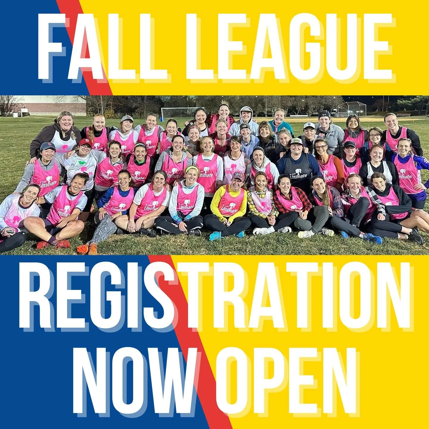 The air will soon be cooler, the throws always crisper... fall frisbee weather is almost here!!! 🍂 Get ready to LEAF it all on the field and SQUASH the competition. Fall League registration is OPEN, sign up now before spots fill. And remember... GOU