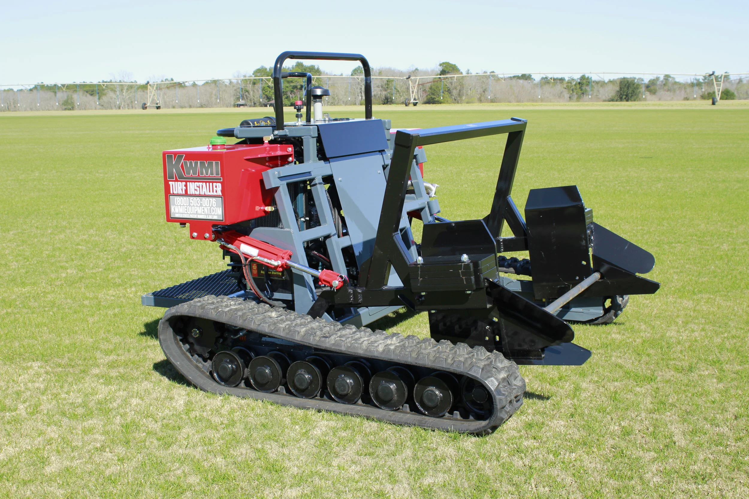 Big Roll Track Installer Landscaper's 1 Choice — KWMI Turf and Sod Equipment