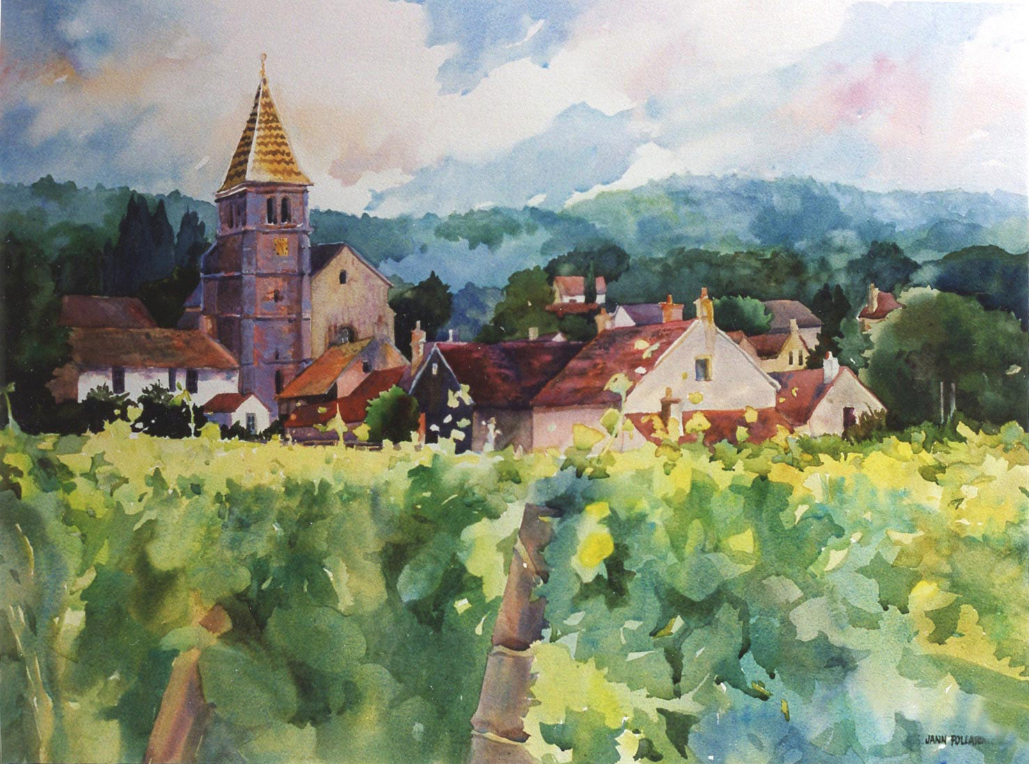 Burgundy Village of Fixin