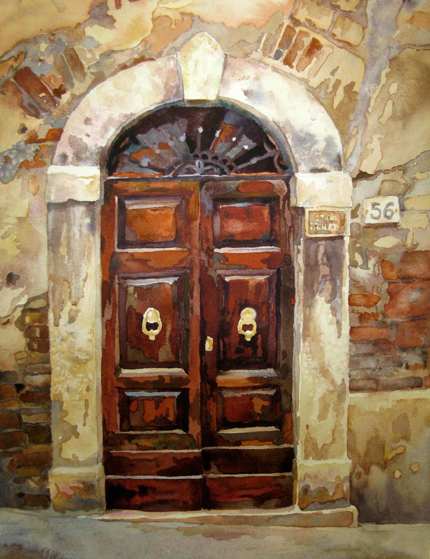 Italian Tuscan Door