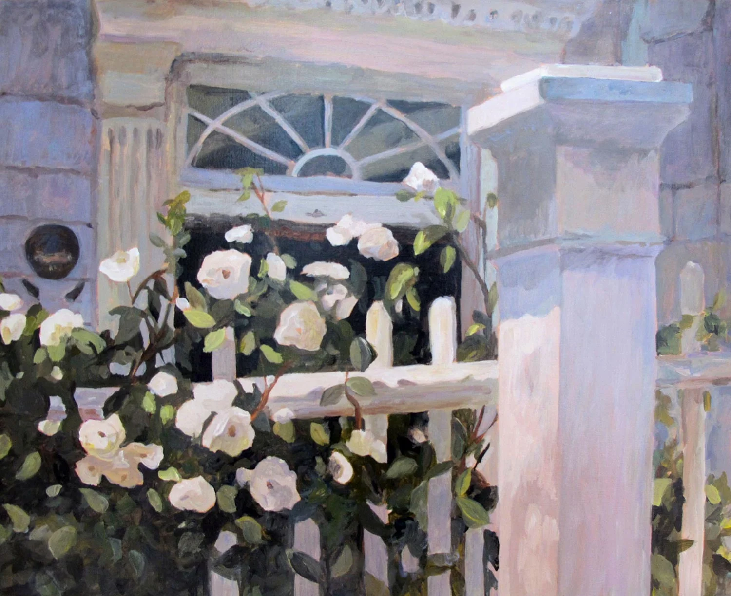 Charleston White Roses