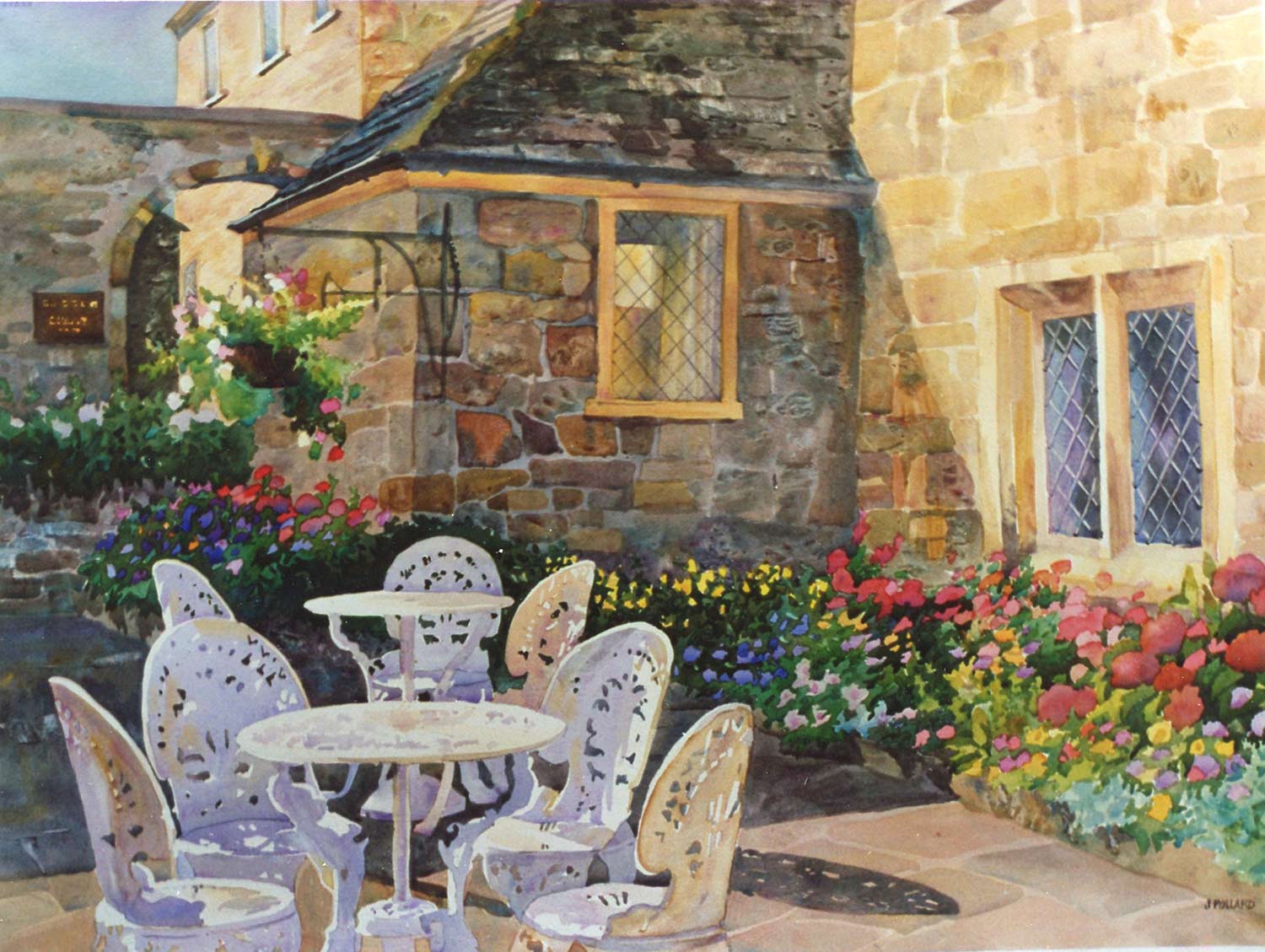 Courtyard in the Cotswolds