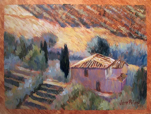 2012, acrylic on board 9 x 12 in, 23 x 31 cm Available/Contact:contact@jannpollard.com