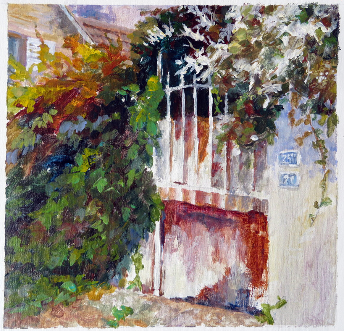 Gate on Blvd. de Monet in Giverny