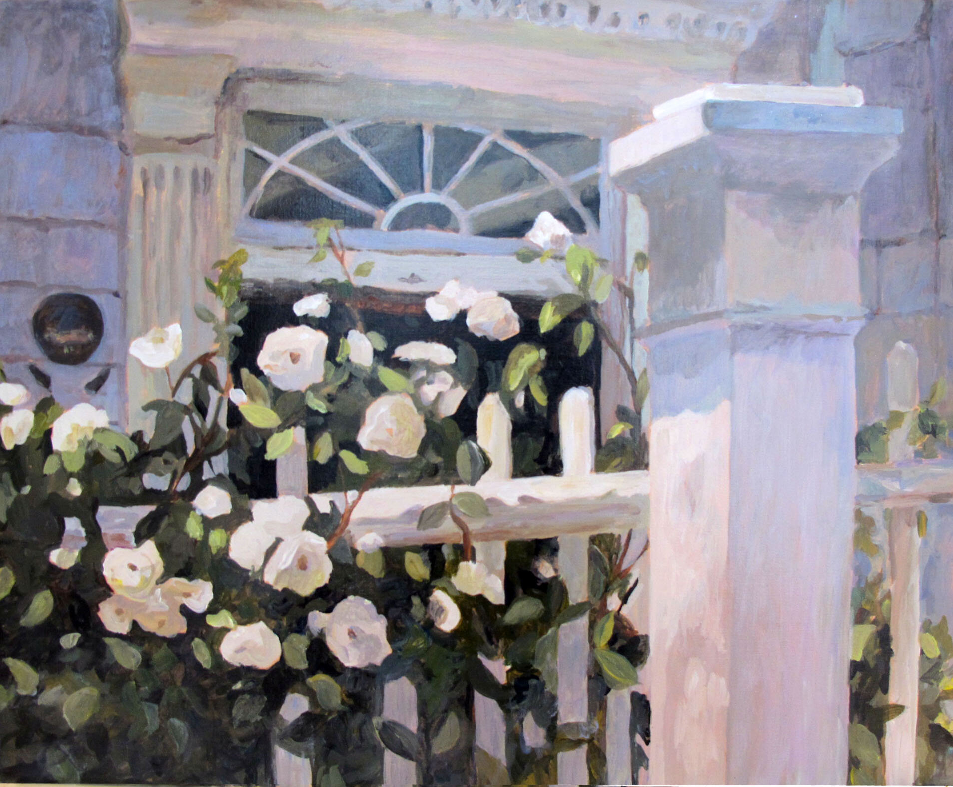 Charleston White Roses