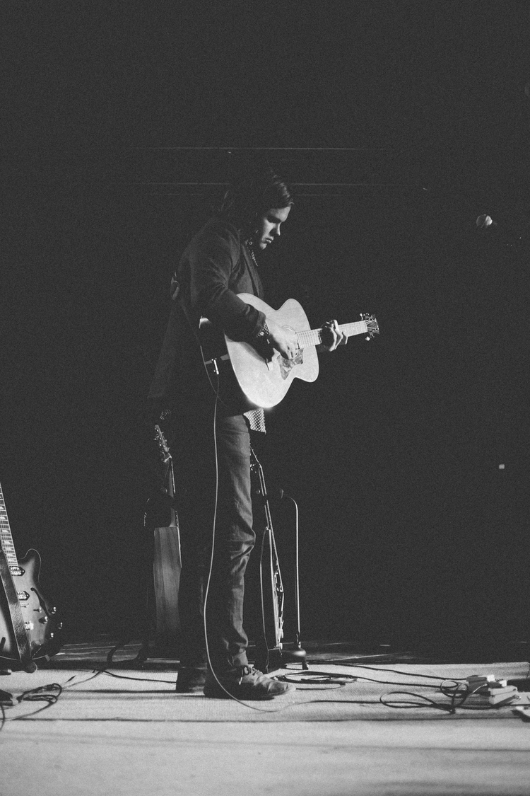 I listen to "Holding Your Absence" by Hammock right before walking up on stage every night. In Oklahoma City I really needed it. And really missed him. 