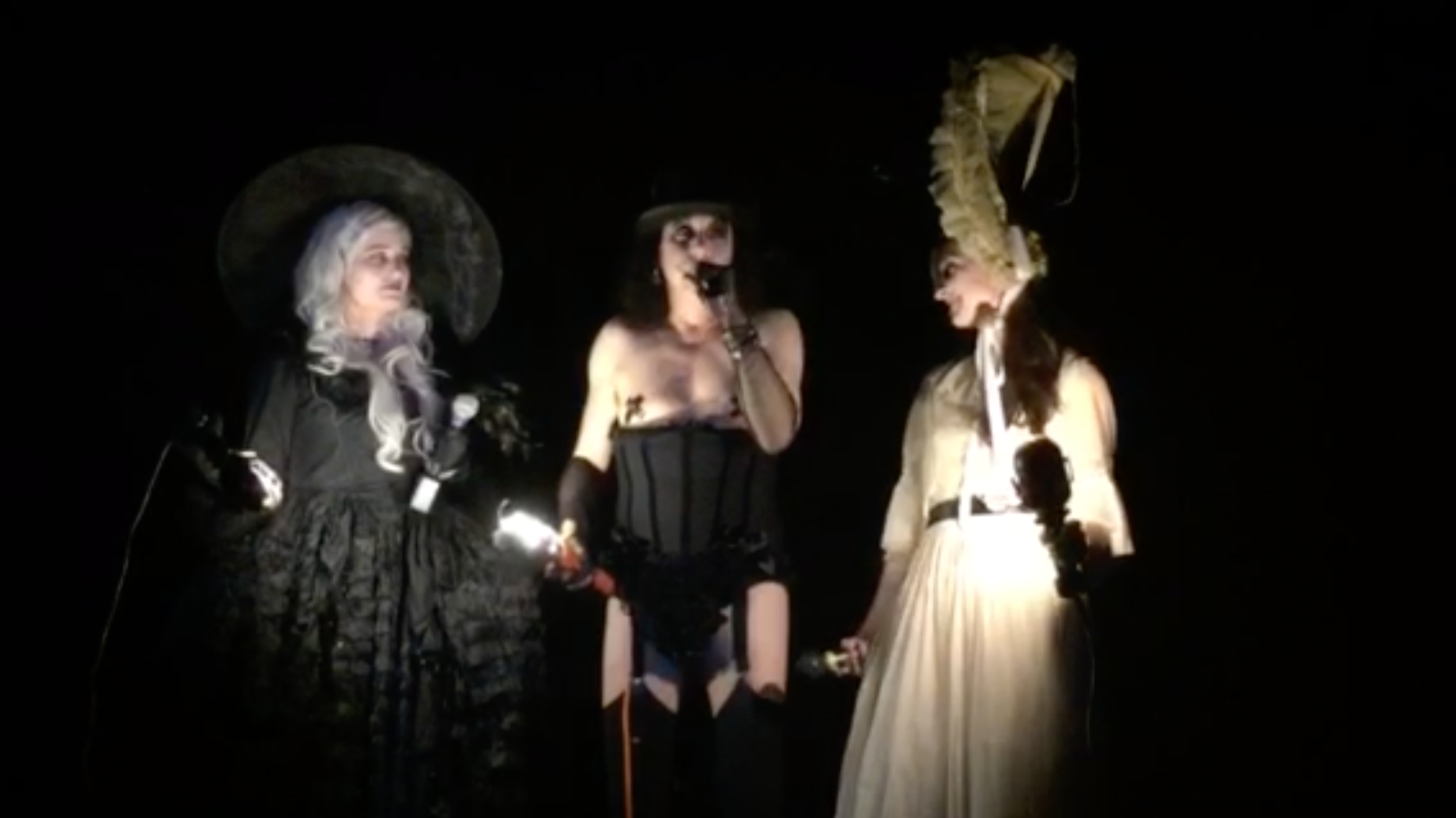 The Graveyard Cabaret , dir. Rosey Hay. {{REV Theatre + Laurel Hill Cemetery}}
