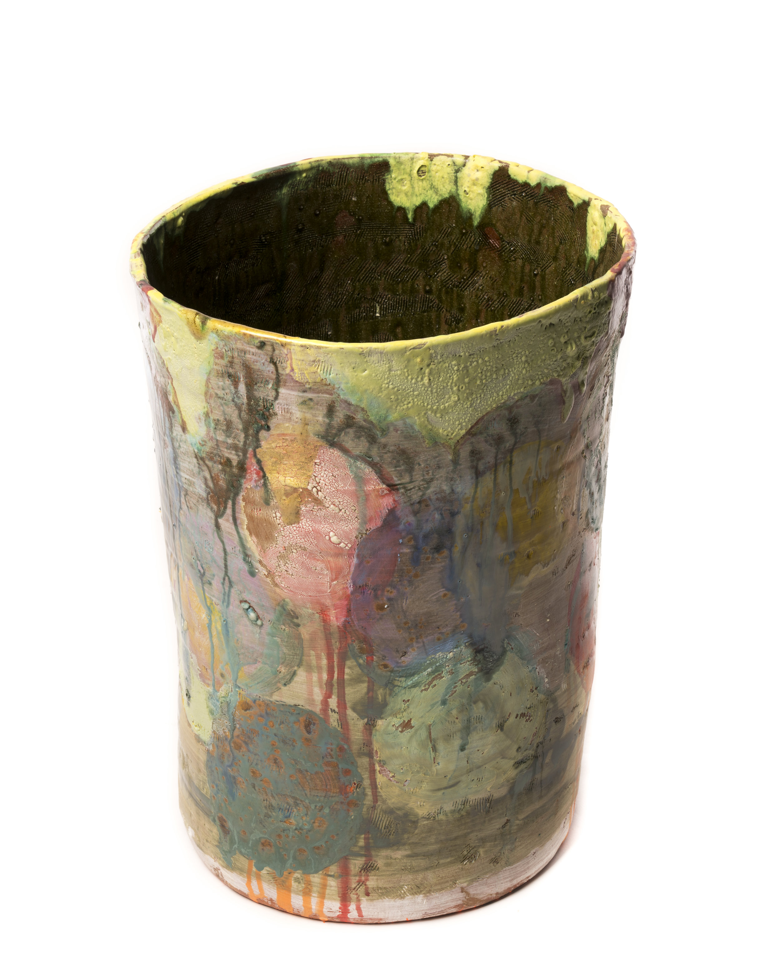 Ceramic Trash Can, 2018