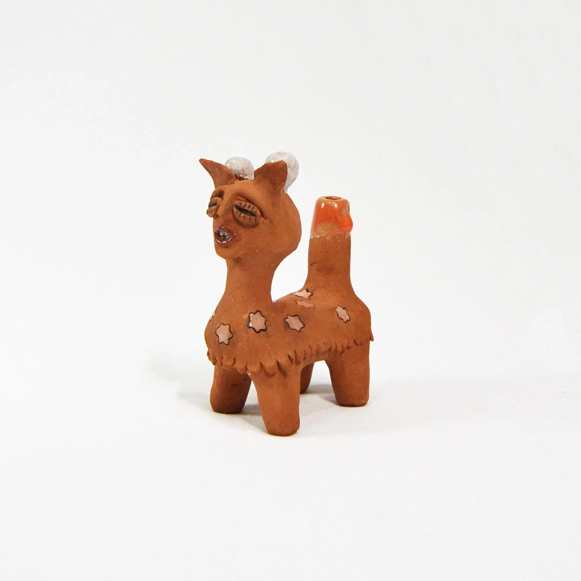 Mythical Animal Double Whistle, 2.5 x 4 x 5.75", 2025