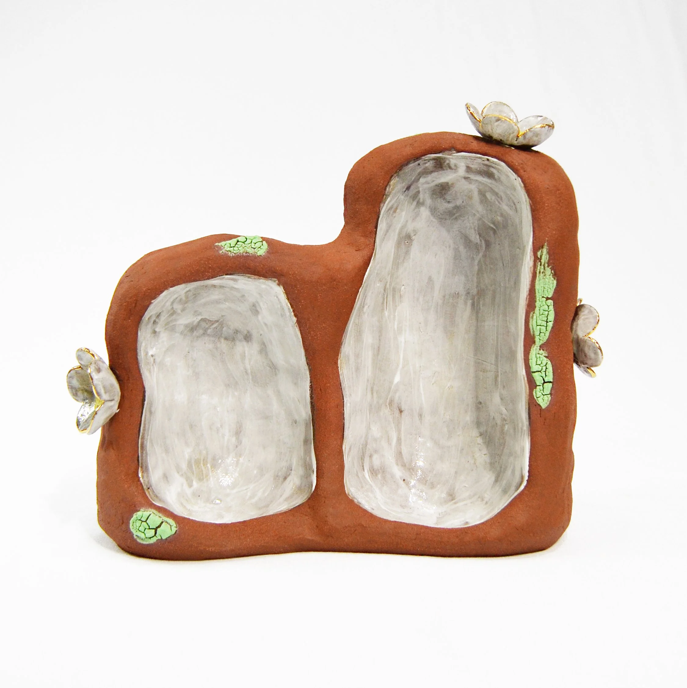 Grotto II, 8.75 x 9.5 x 4", 2025