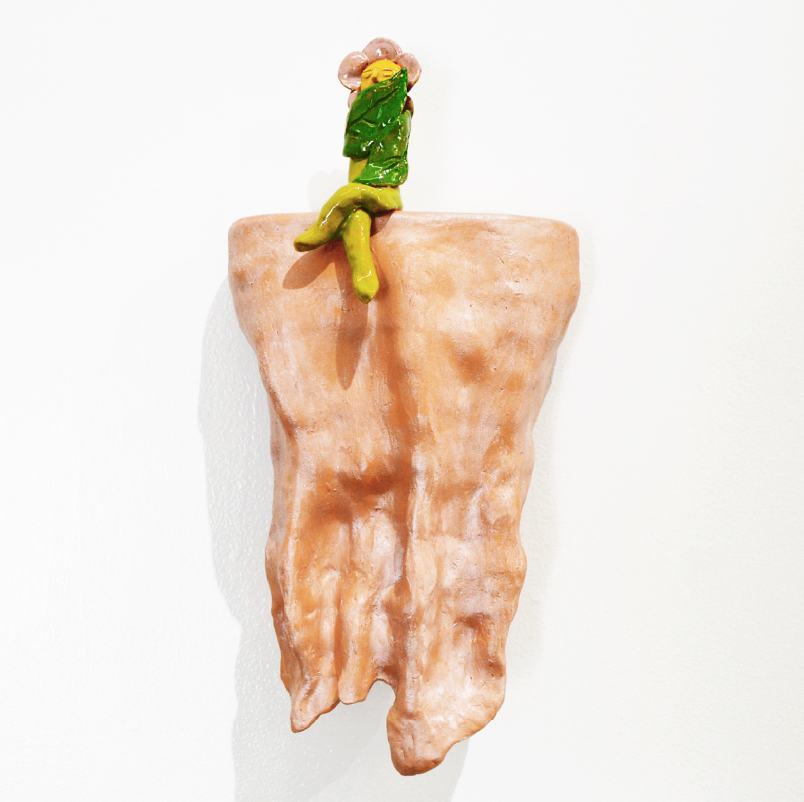 Florecita con Cosquillas with Stalagtite I, 2025, 15 × 6 1/2 × 3 1/2 in