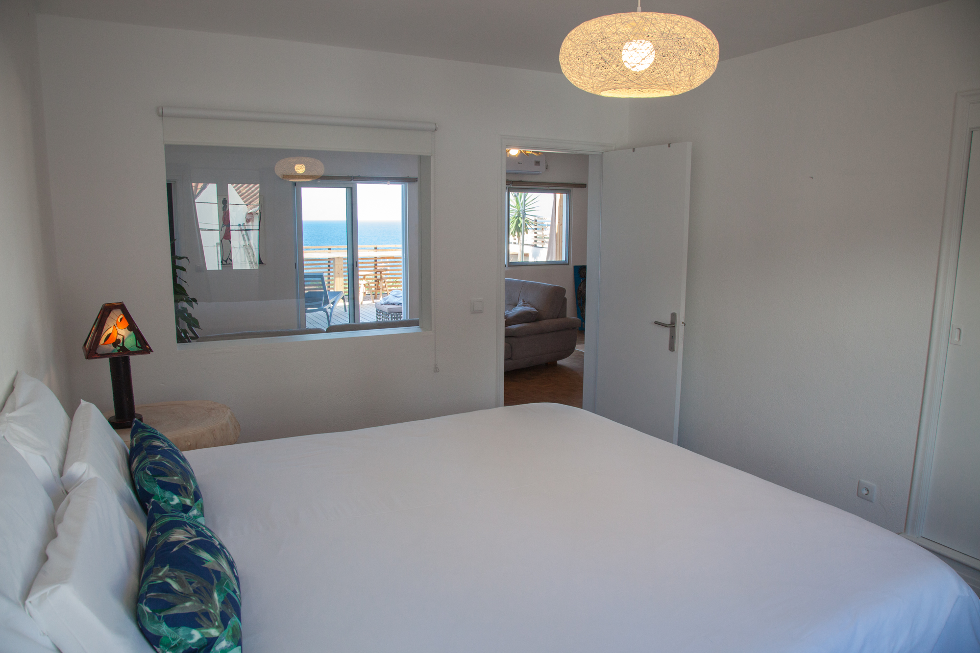 Azores Accommodation Villa Terra Bedroom queen Bed - Azores Connections.jpg