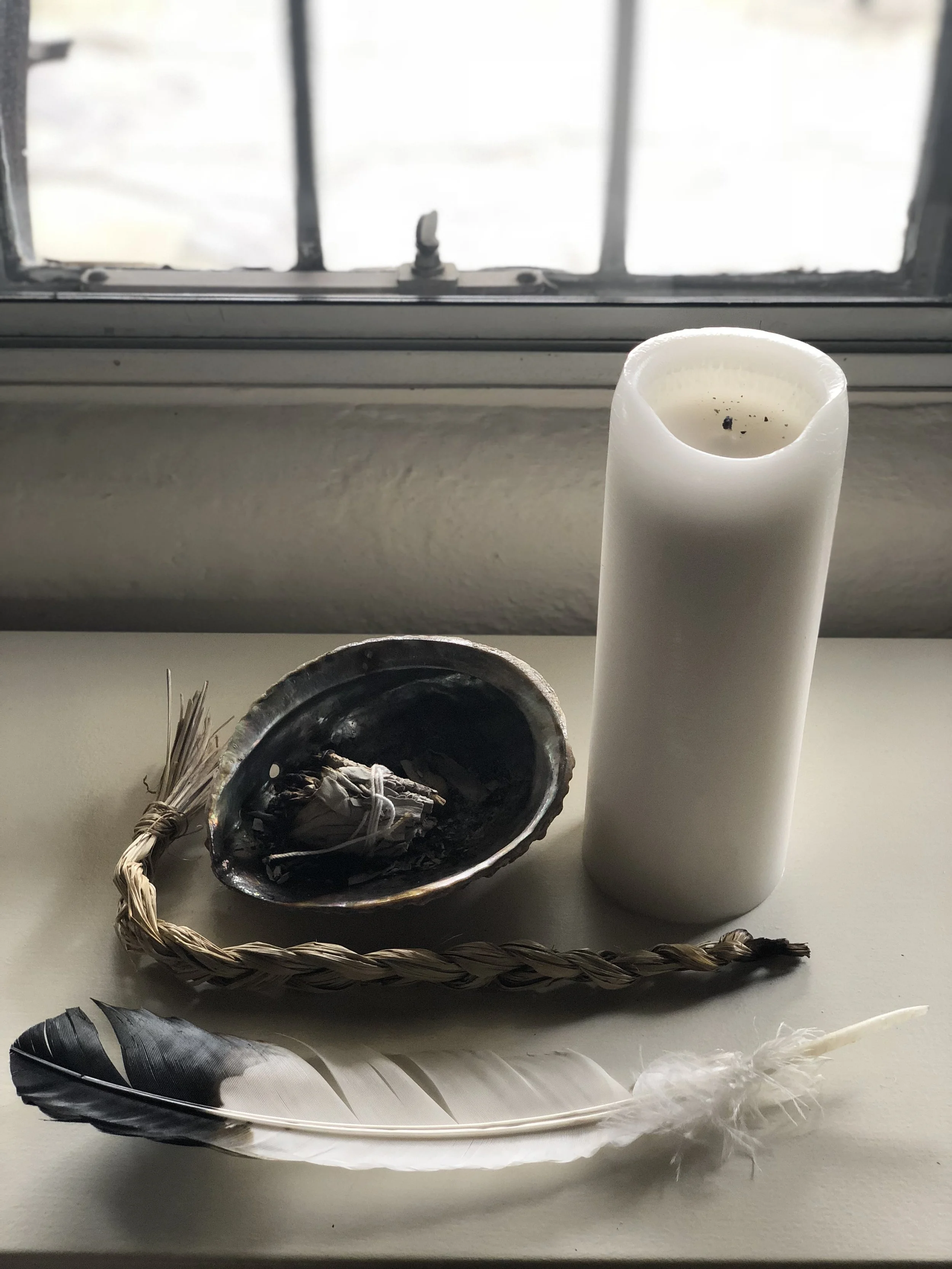 Supplies for cleansing your space