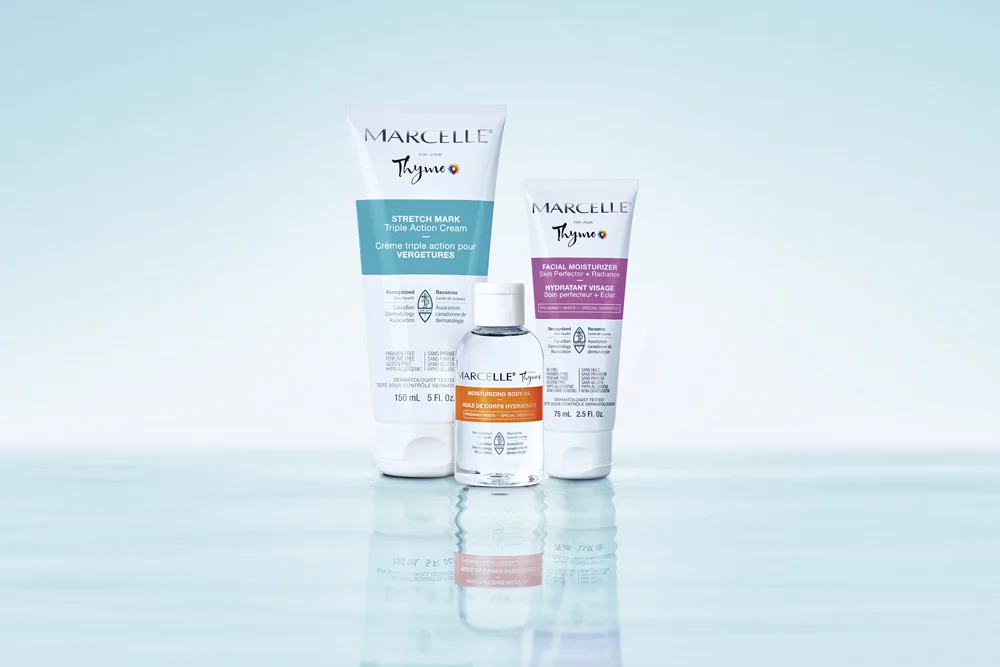 marcelle thyme stretch mark cream
