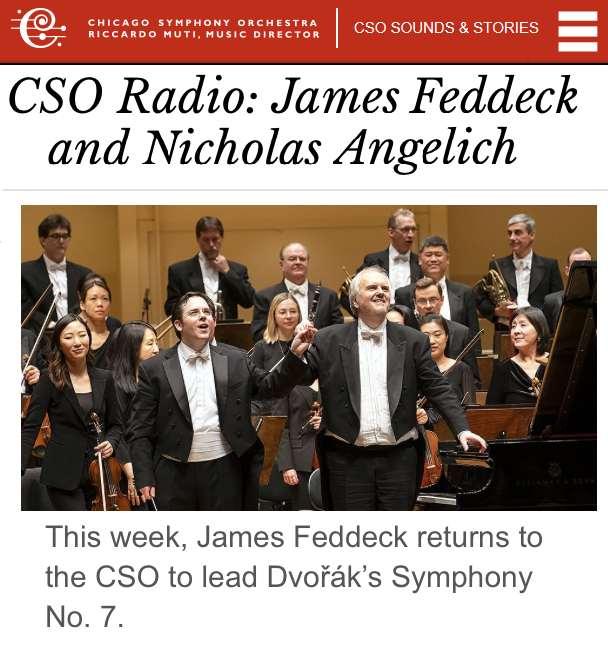 Chicago Symphony Orchestra broadcast