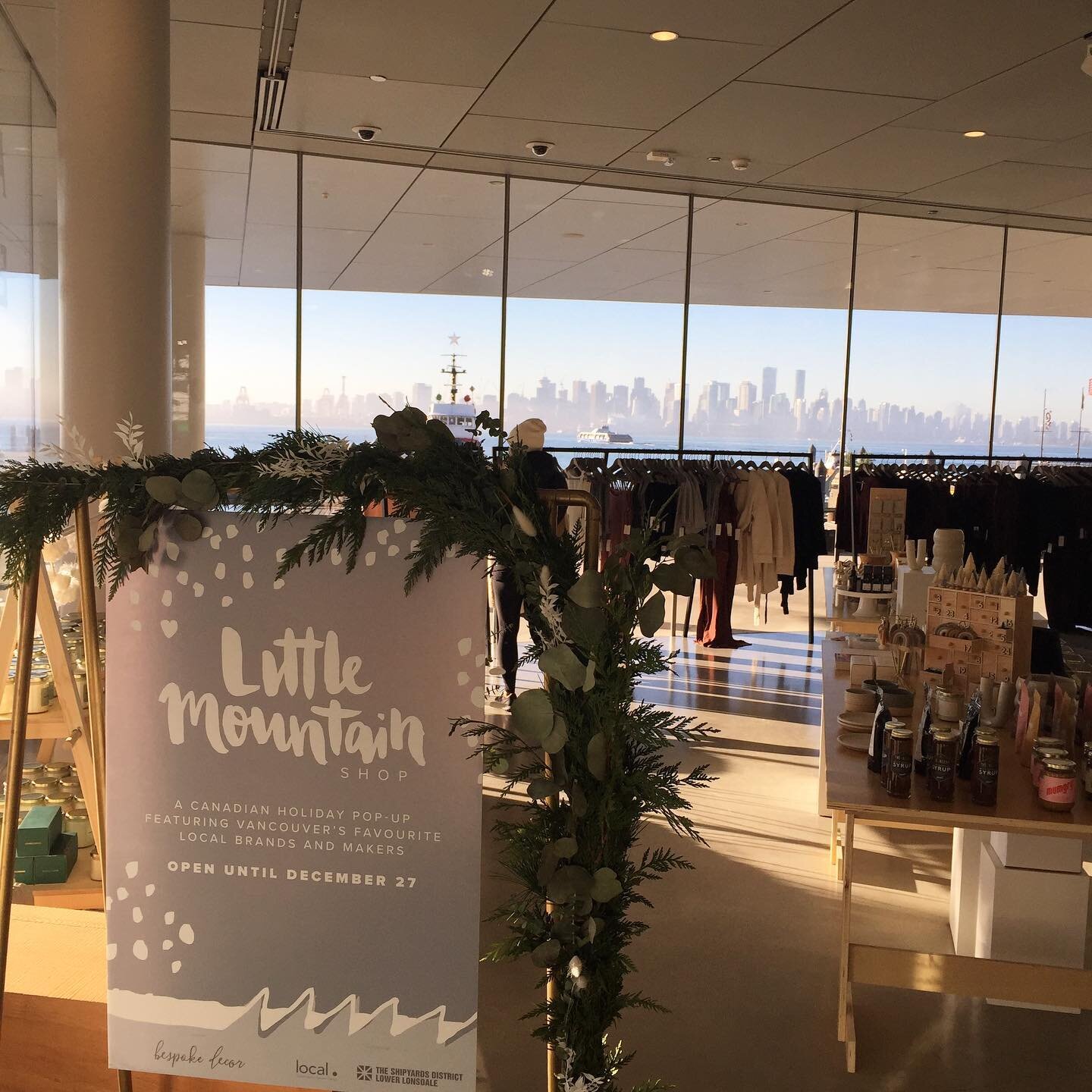 Little Mountain Shop&rsquo;s Holiday Pop-Up is now open inside The Polygon Gallery! @littlemtnshop Holiday Pop-Up features an all Canadian, mostly local, women-led, vendor lineup. Open Wednesday to Sunday 10 am to 5 pm, Thursdays until 8 pm. Open thi