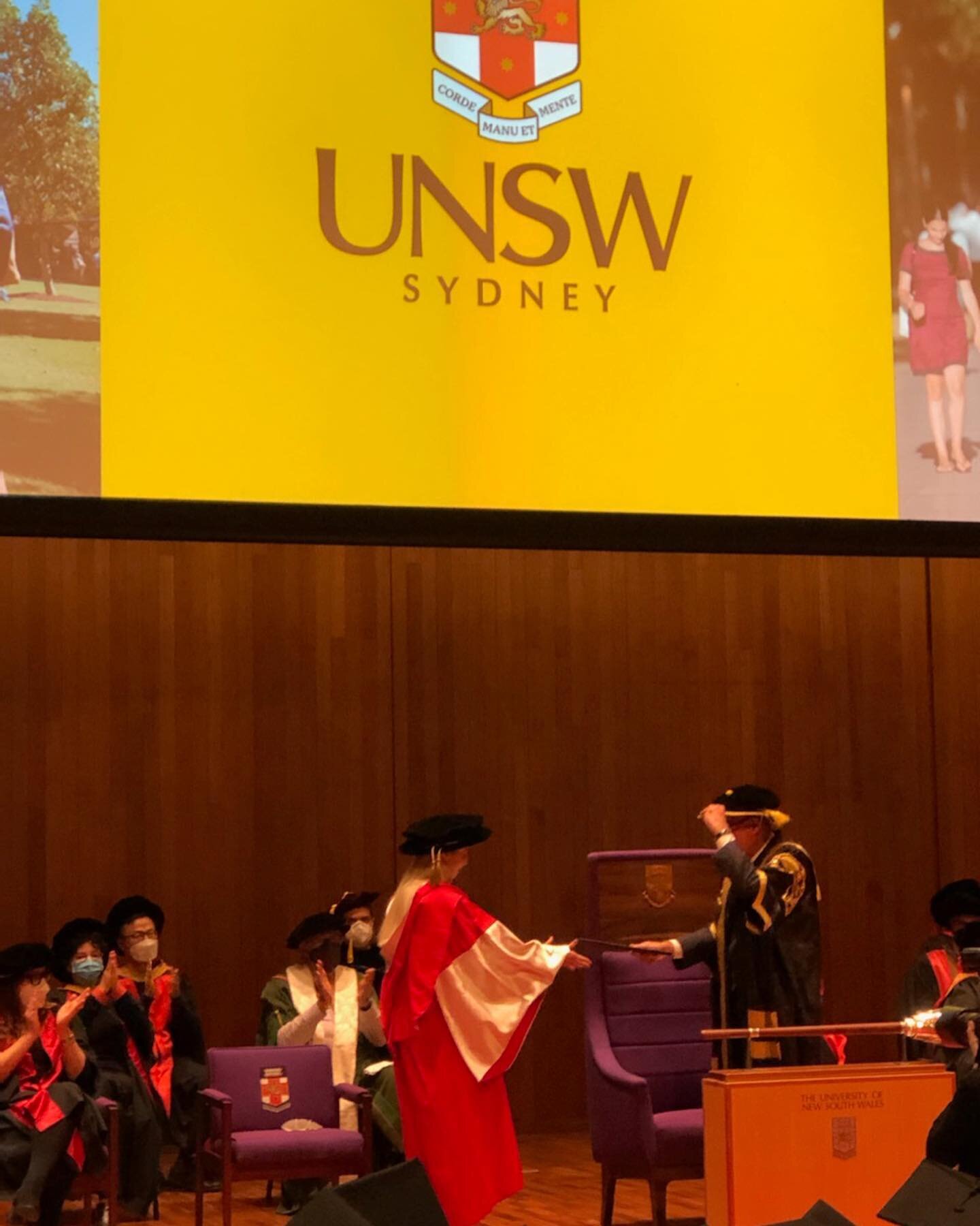 Humbled and honored to be awarded an honorary Doctor of Arts and Design from the @unsw in Sydney. I took it as a chance to recognize the significance of 4a center for contemporary Asian Art @4a_aus , where I was founding director. It began life as an