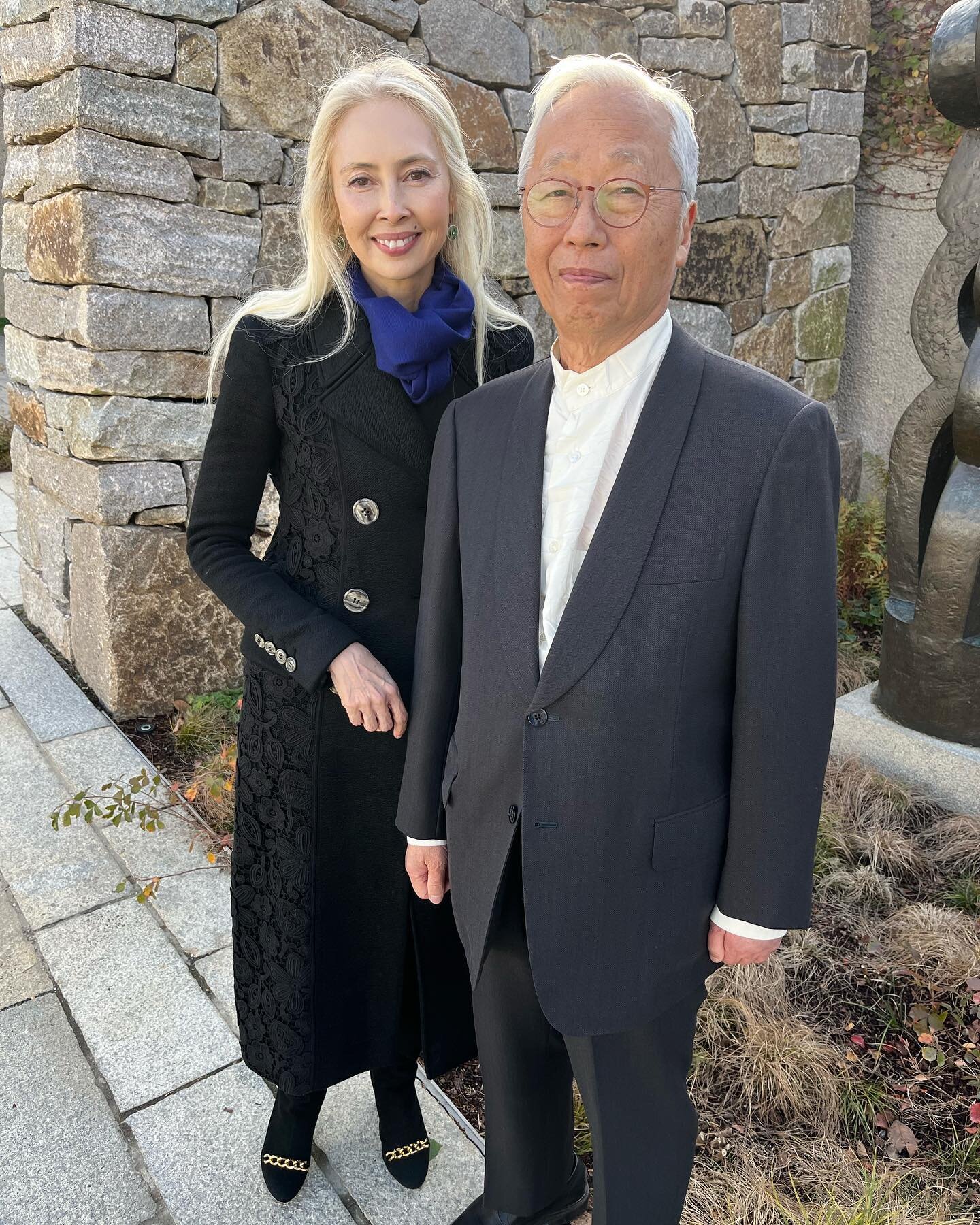 Appreciative of Hiroshi Sugimoto&rsquo;s vision for the Hirshhorn&rsquo;s new sculpture garden. 

Best-known as a photographer, he began to design spaces for his art when he staged his first major retrospective at the museum in 2006. (He loved the cu