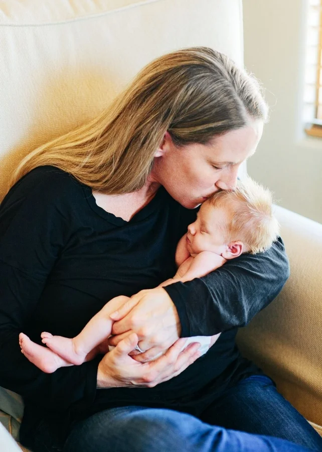New mother with newborn in Grand Junction.jpeg