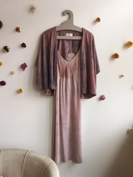 Handmade Silk Slip $120 + Kimono $90-$120